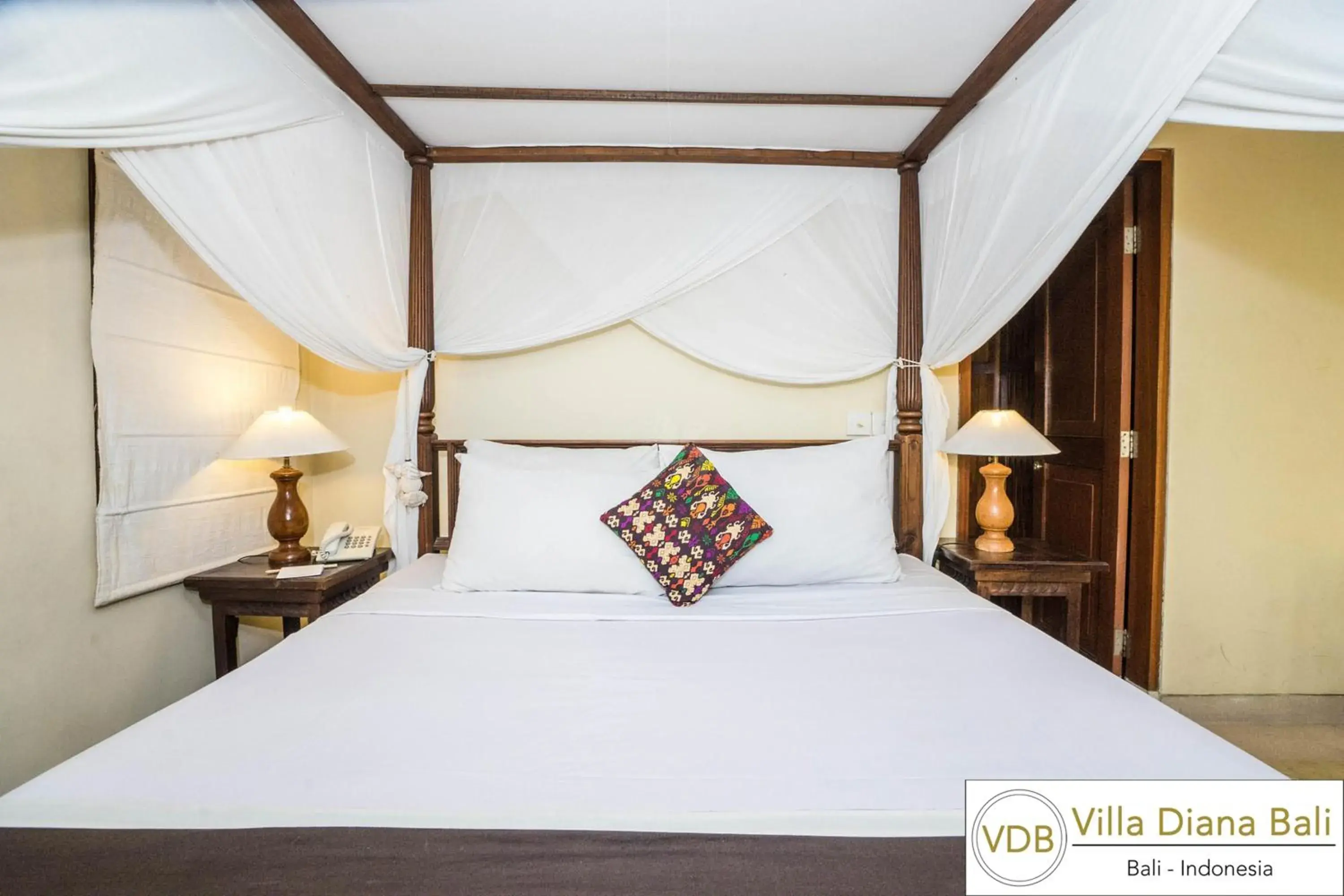 Bedroom, Bed in Villa Diana Bali