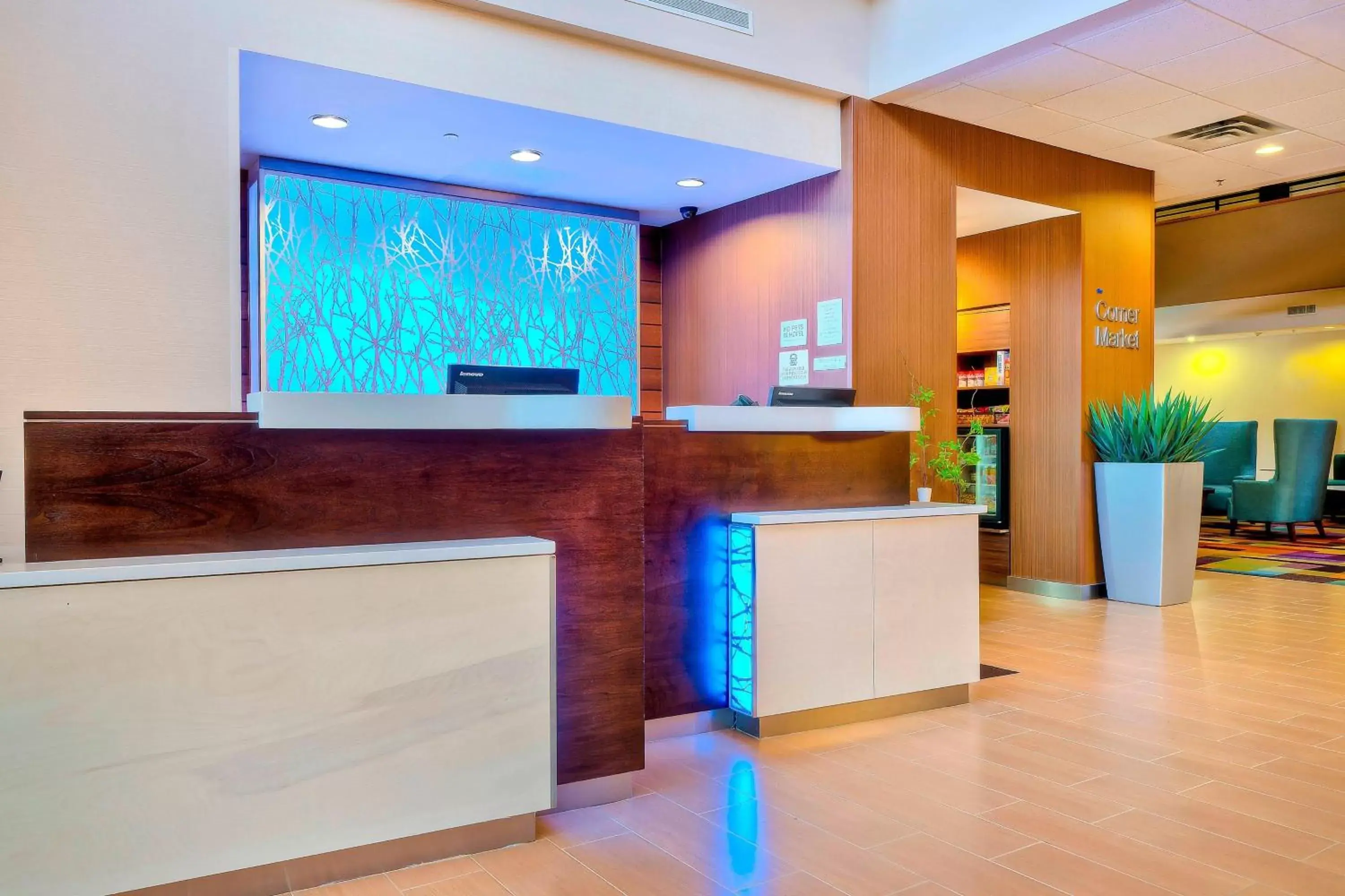 Lobby or reception, Lobby/Reception in Fairfield Inn and Suites by Marriott Durham Southpoint