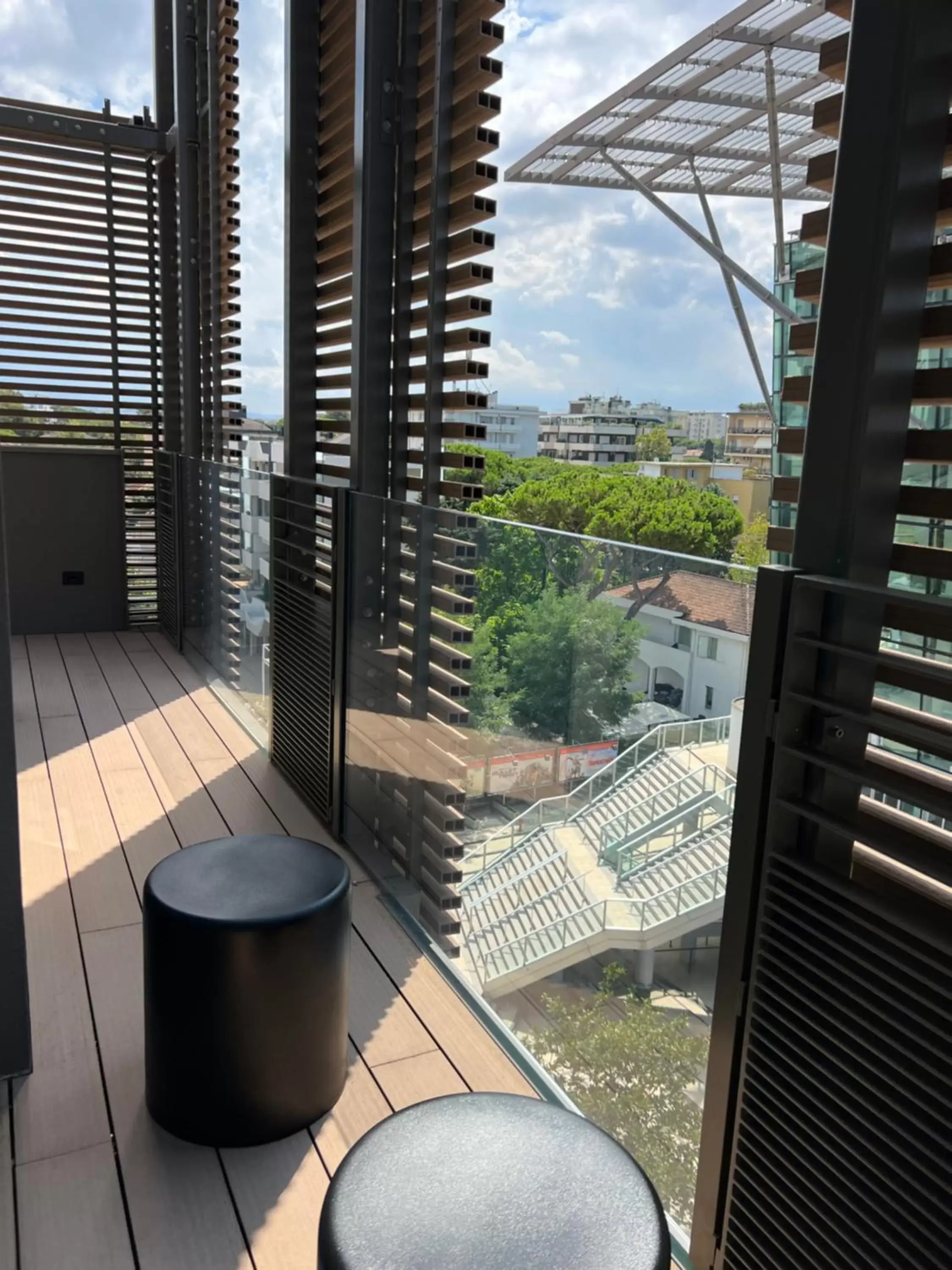 Balcony/Terrace in Ceccarini 9 home suite home
