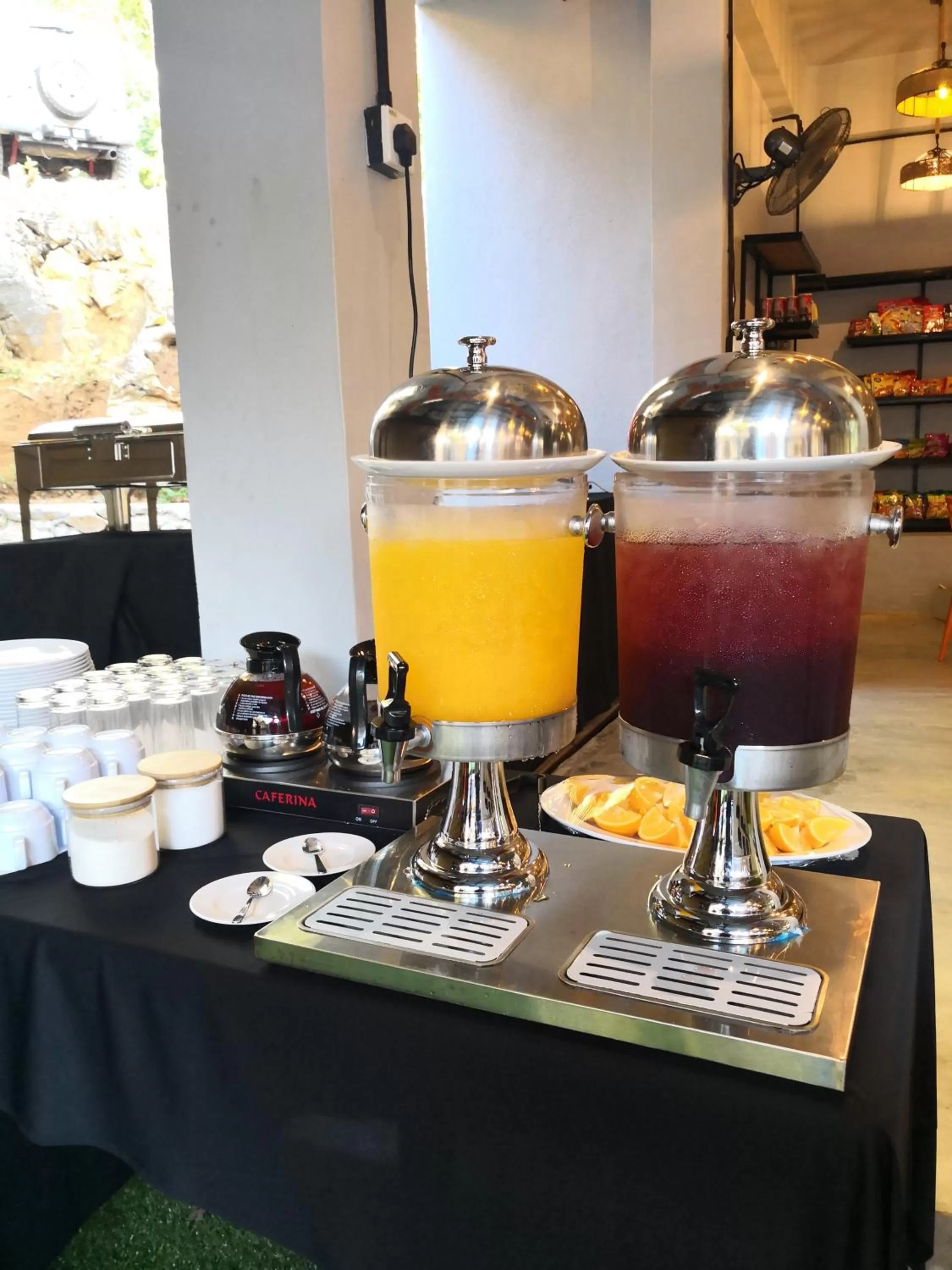 Buffet breakfast in A Rock Resort Langkawi - Coral Reefs