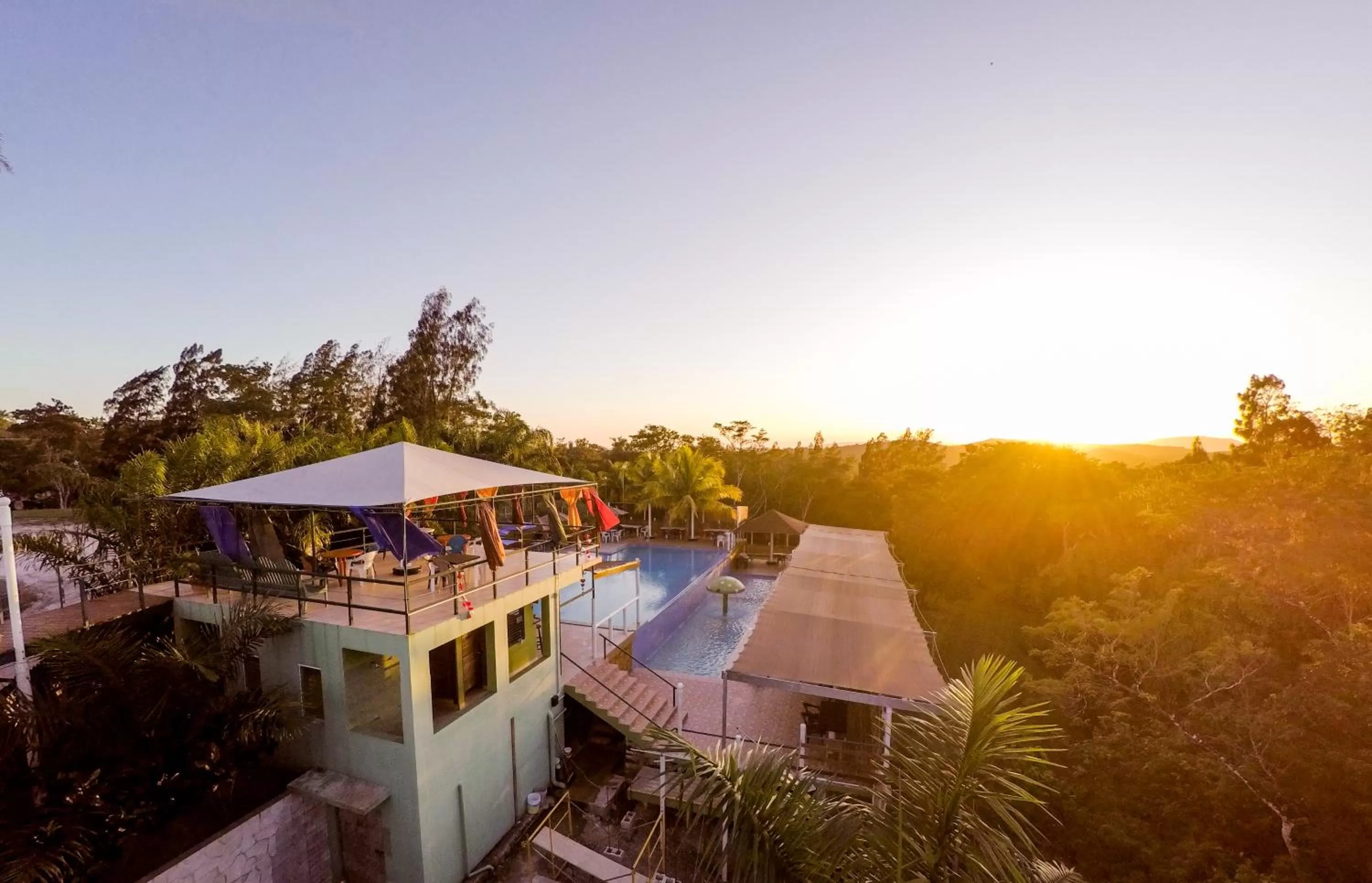 Bird's eye view in Rumors Resort Hotel