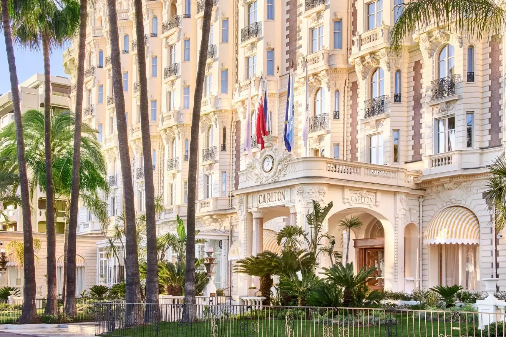 Facade/entrance in Carlton Cannes, a Regent Hotel