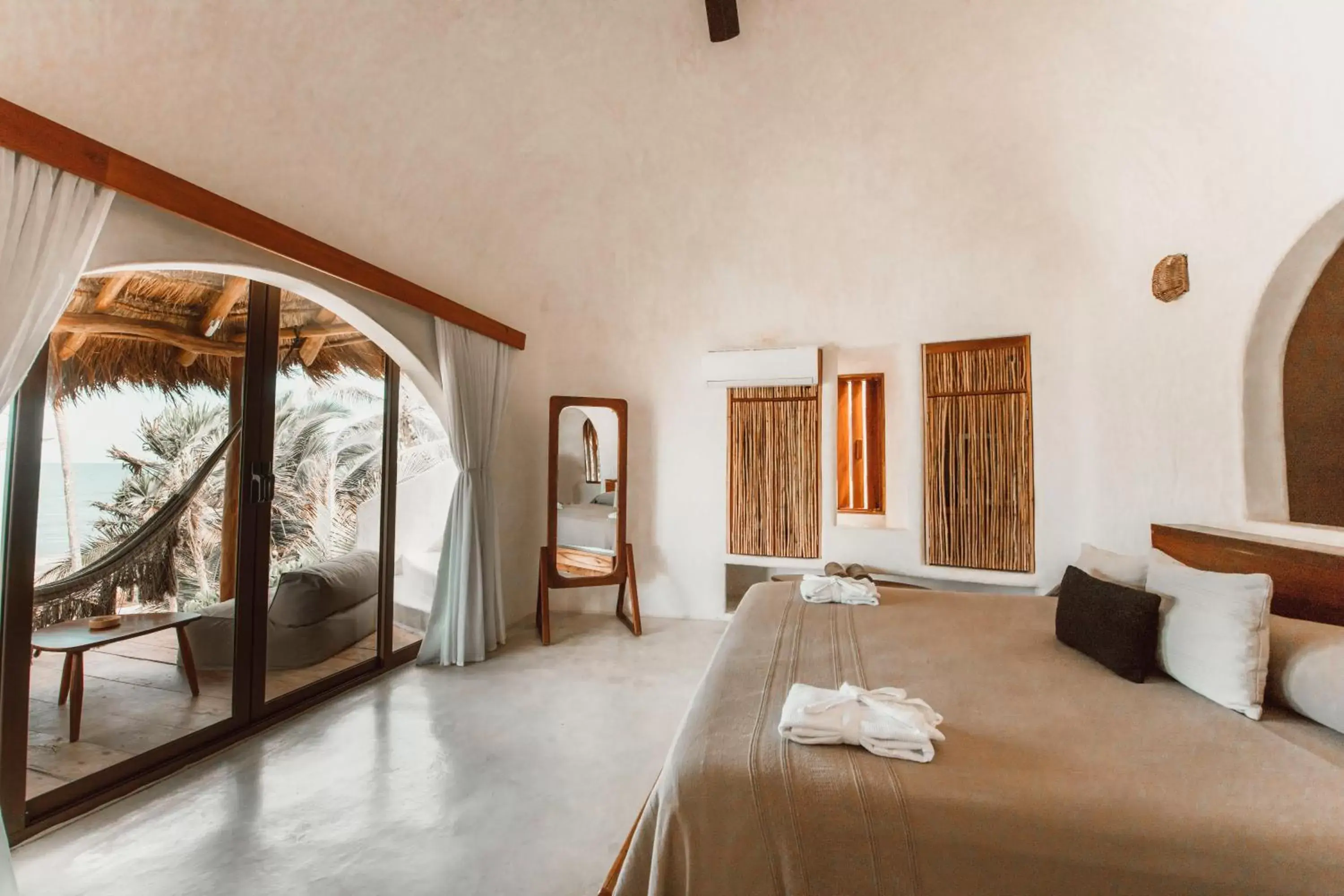 Bedroom, Bed in Papaya Playa Project, Tulum, a Member of Design Hotels Bedroom, Bed in Papaya Playa Project, Tulum, a Member of Design Hotels