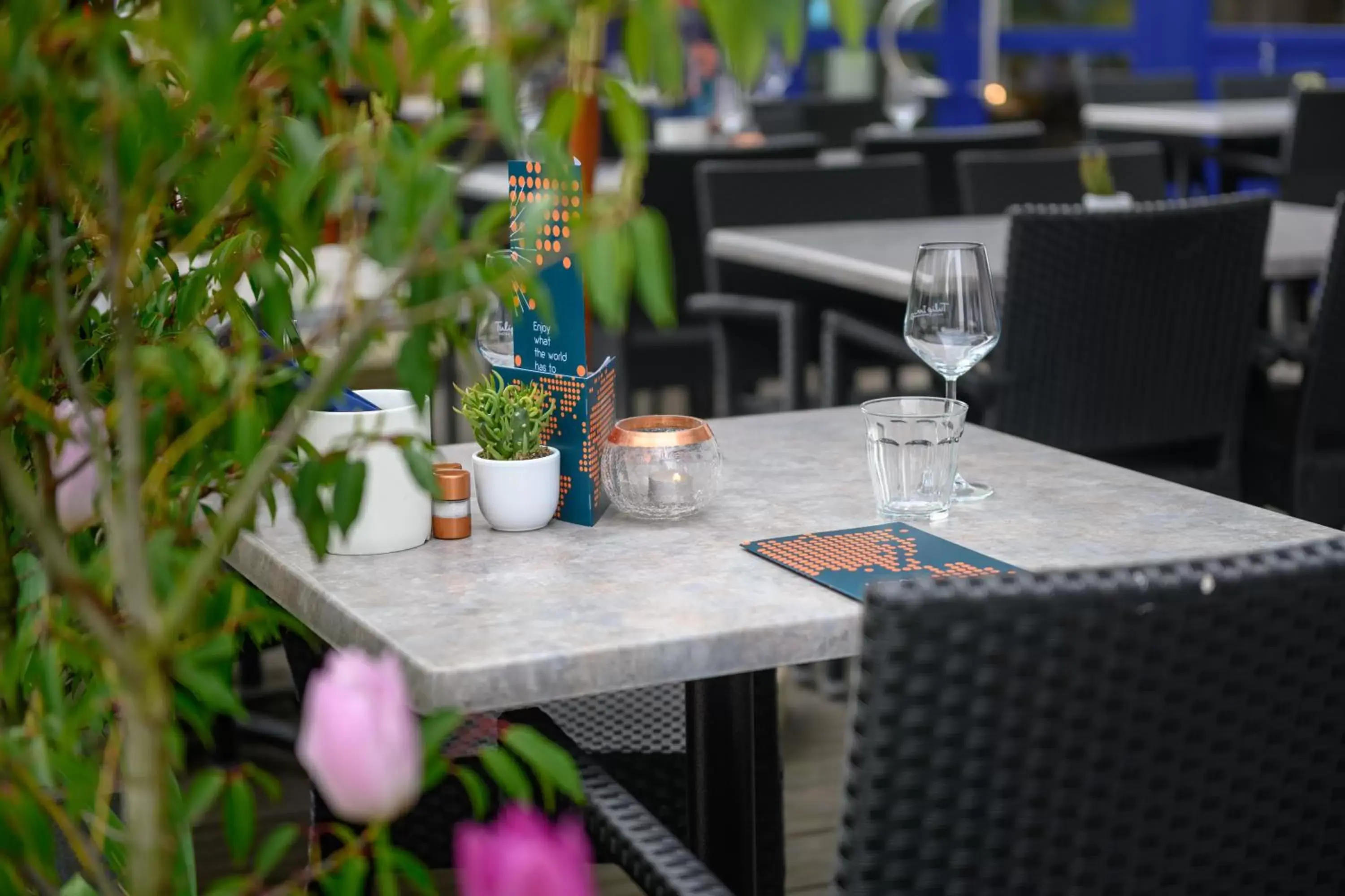 Patio, Restaurant/Places to Eat in Tulip Inn Antwerpen
