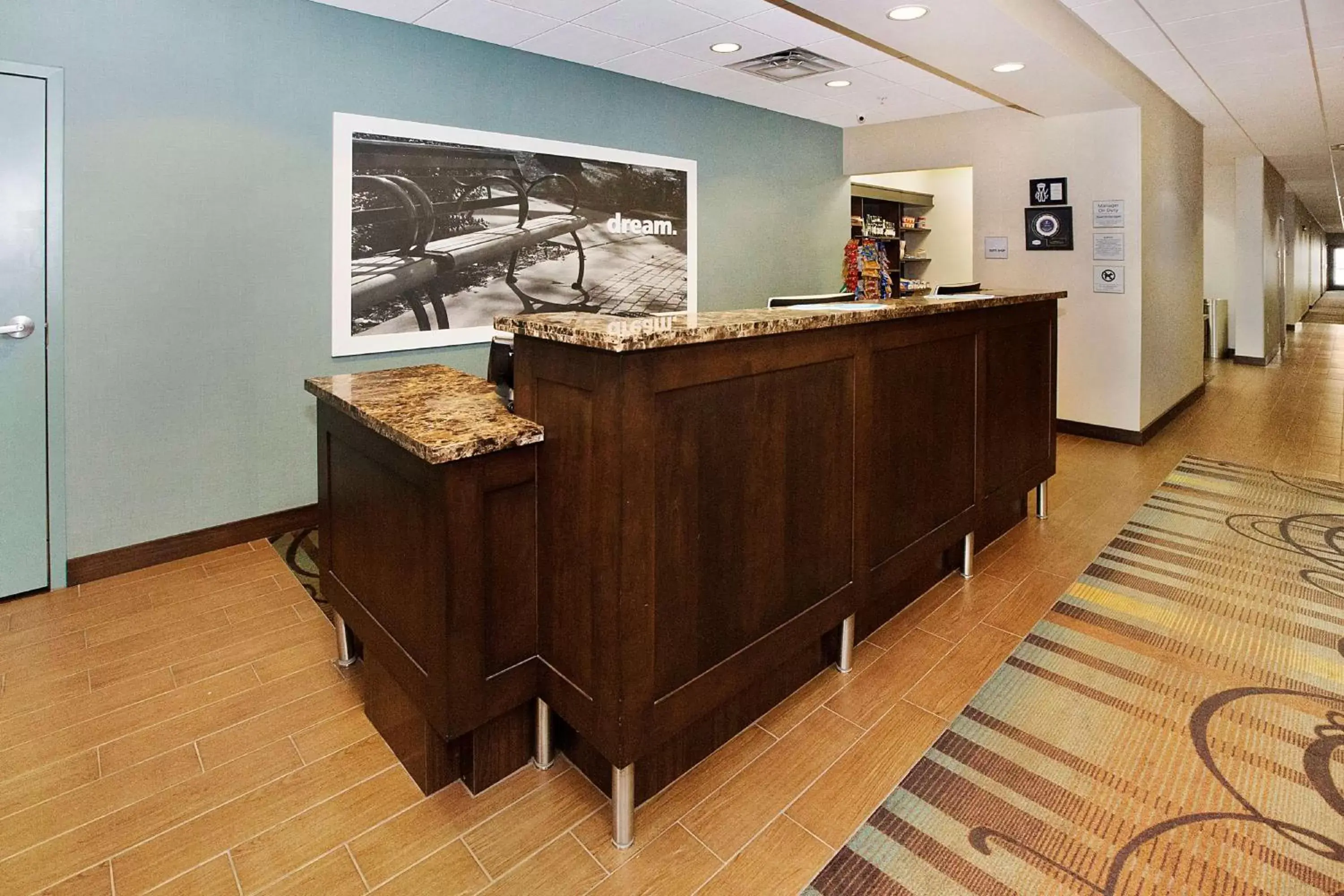 Lobby or reception in Hampton Inn Bridgeville Lobby or reception in Hampton Inn Bridgeville