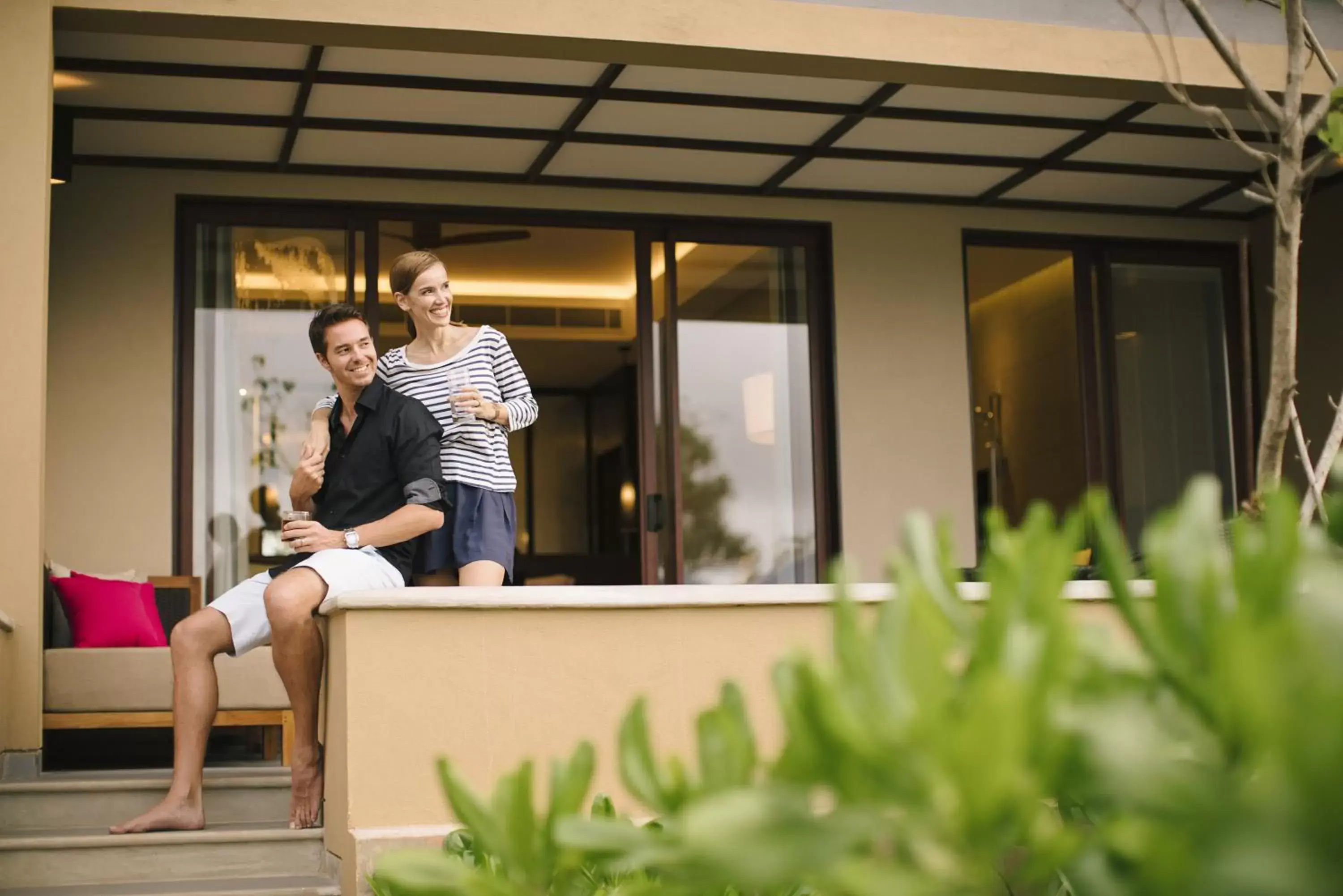 Family in Anantara Kalutara Resort