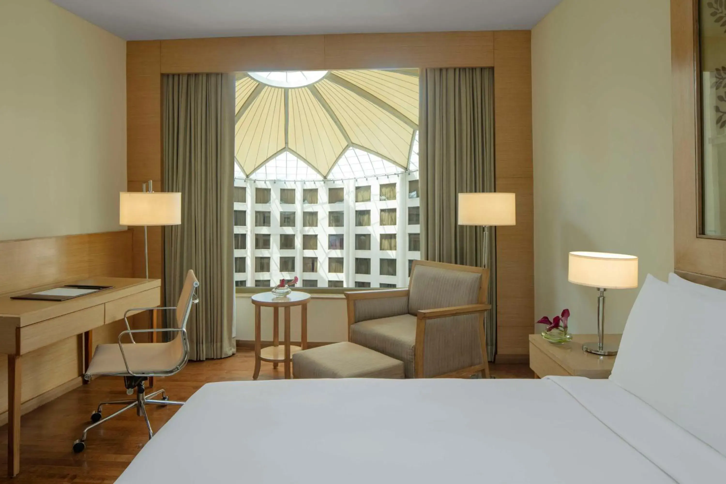 Bedroom, Bed in Radisson Blu Hotel New Delhi Dwarka