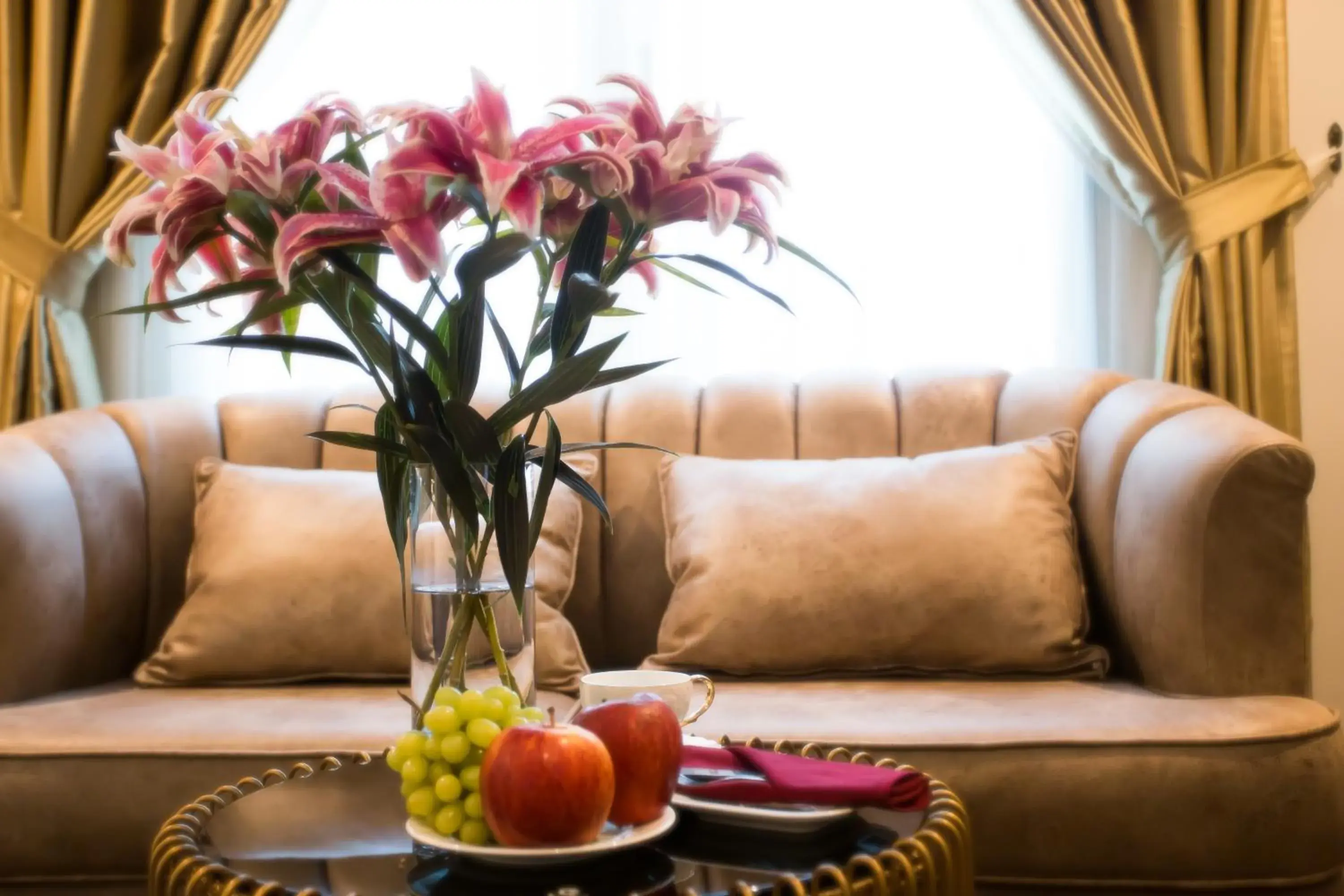 Seating Area in Blue Diamond Luxury Hotel