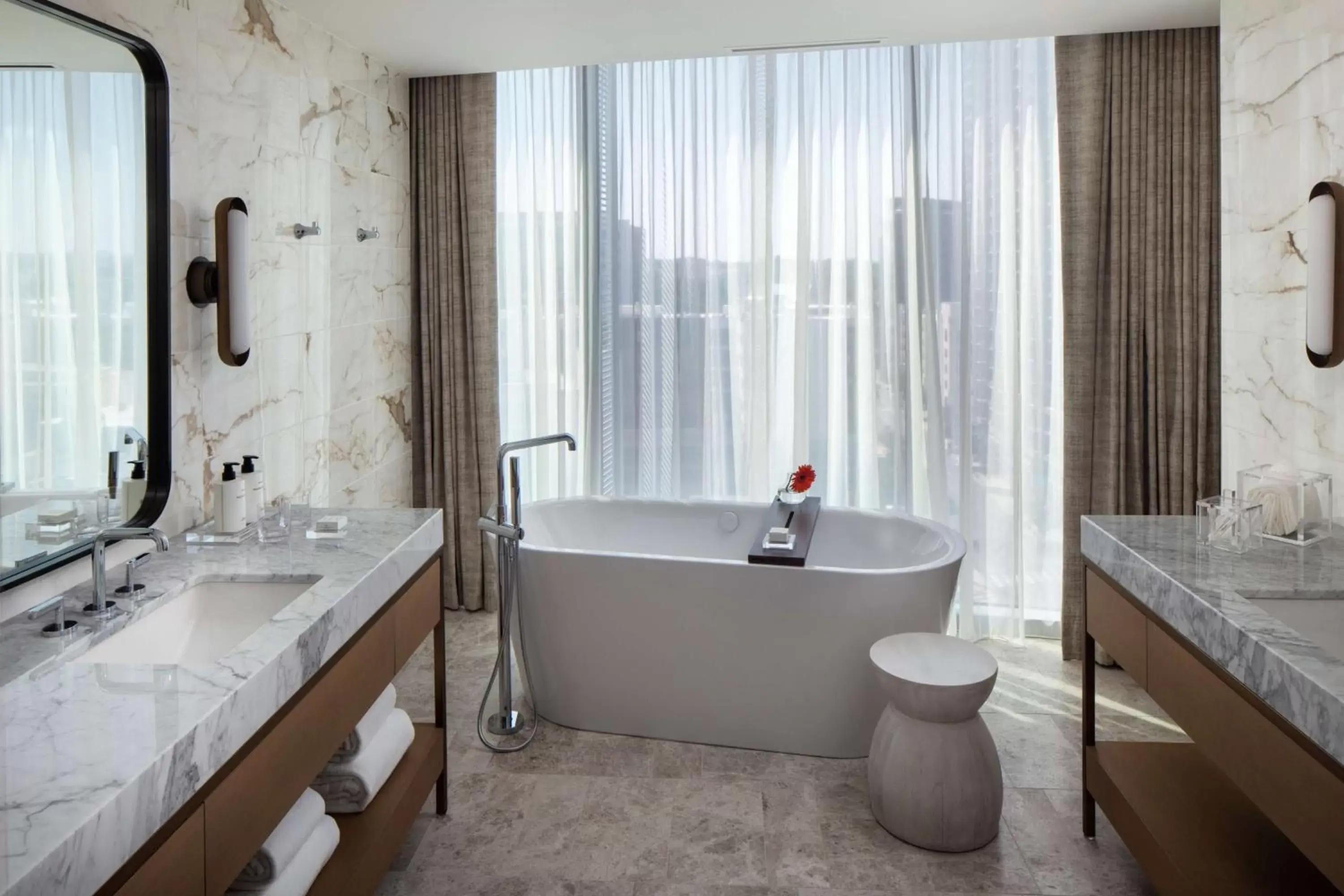 Bathroom in Conrad Nashville Bathroom in Conrad Nashville