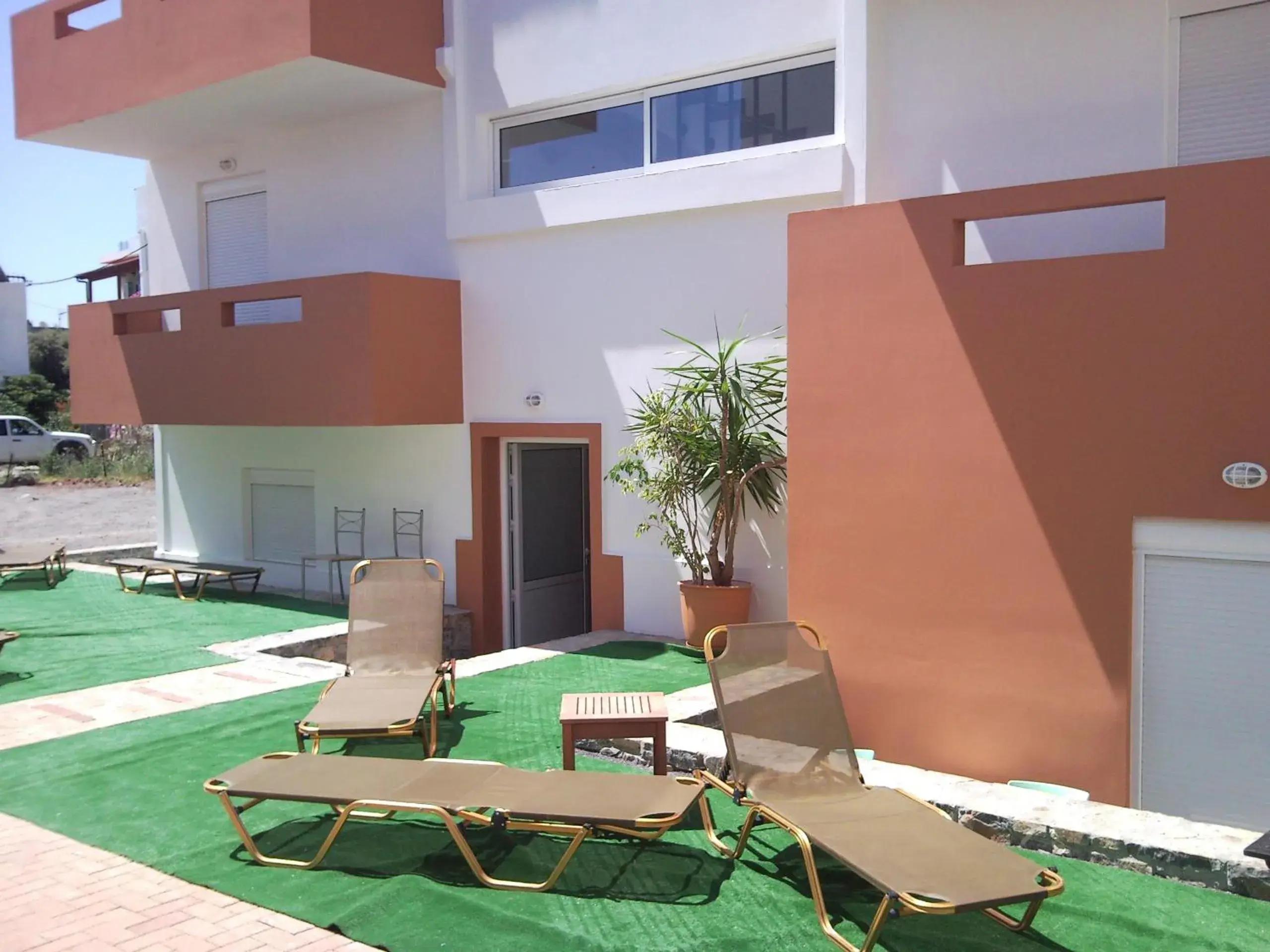 Balcony/Terrace in Elounda Sunrise Apartments