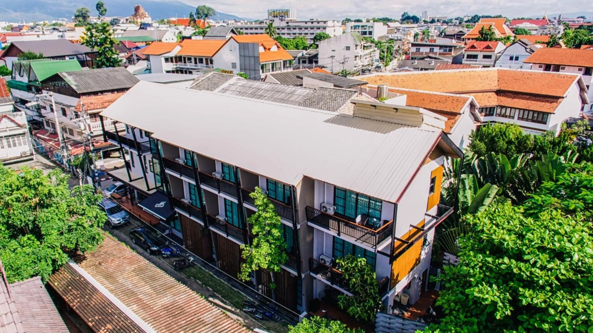 Property building in Wealth Boutique Hotel Chiang Mai