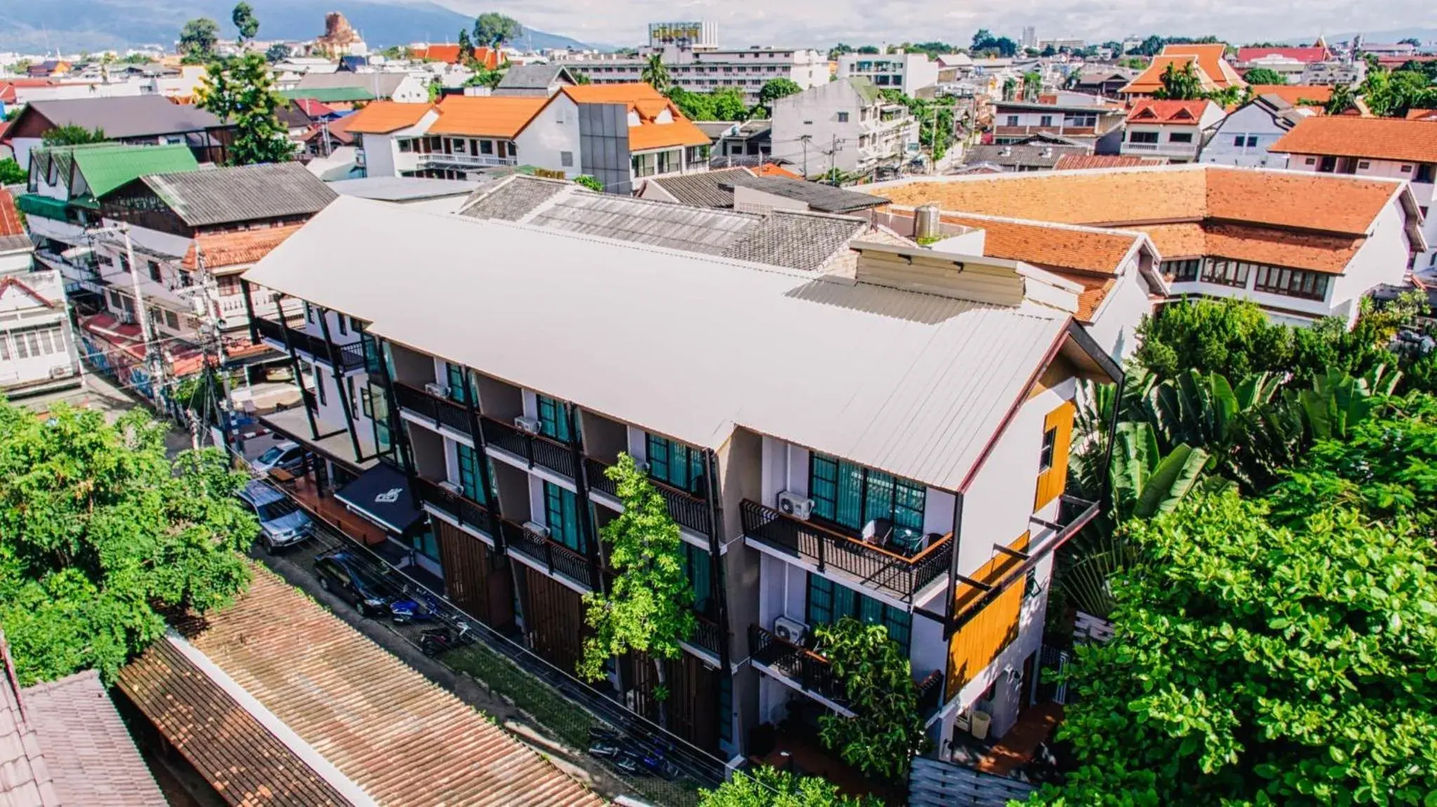 Property building, Bird's-eye View in Wealth Boutique Hotel Chiang Mai
