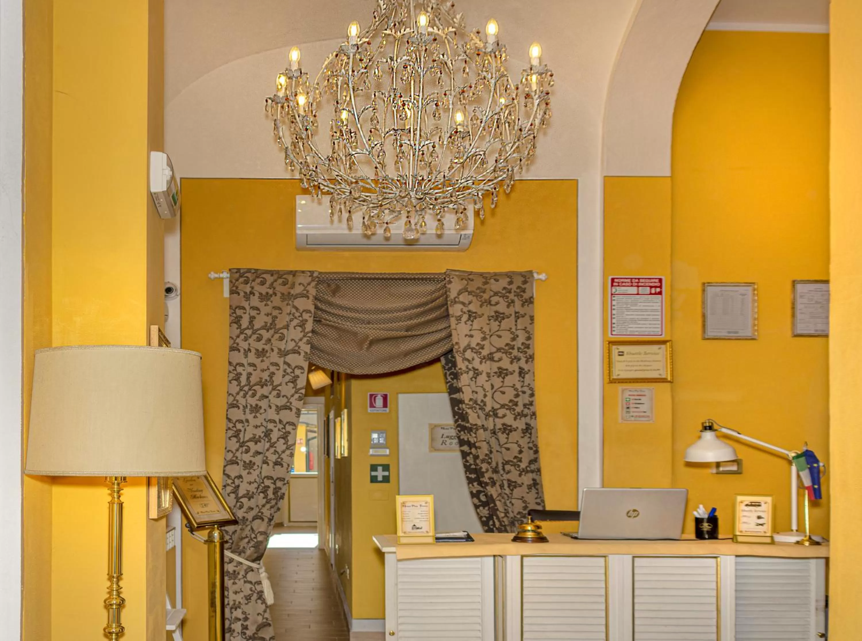 Lobby or reception in Hotel Pisa Tower