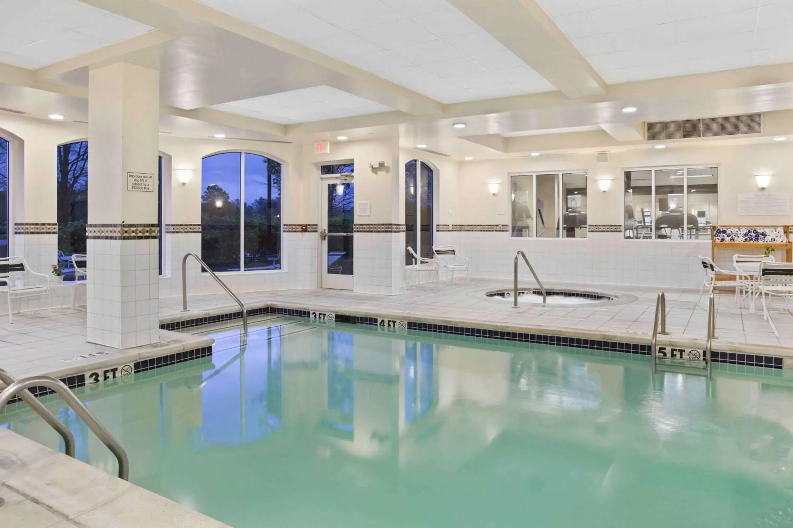 Pool view, Swimming Pool in Hilton Garden Inn Jackson-Madison