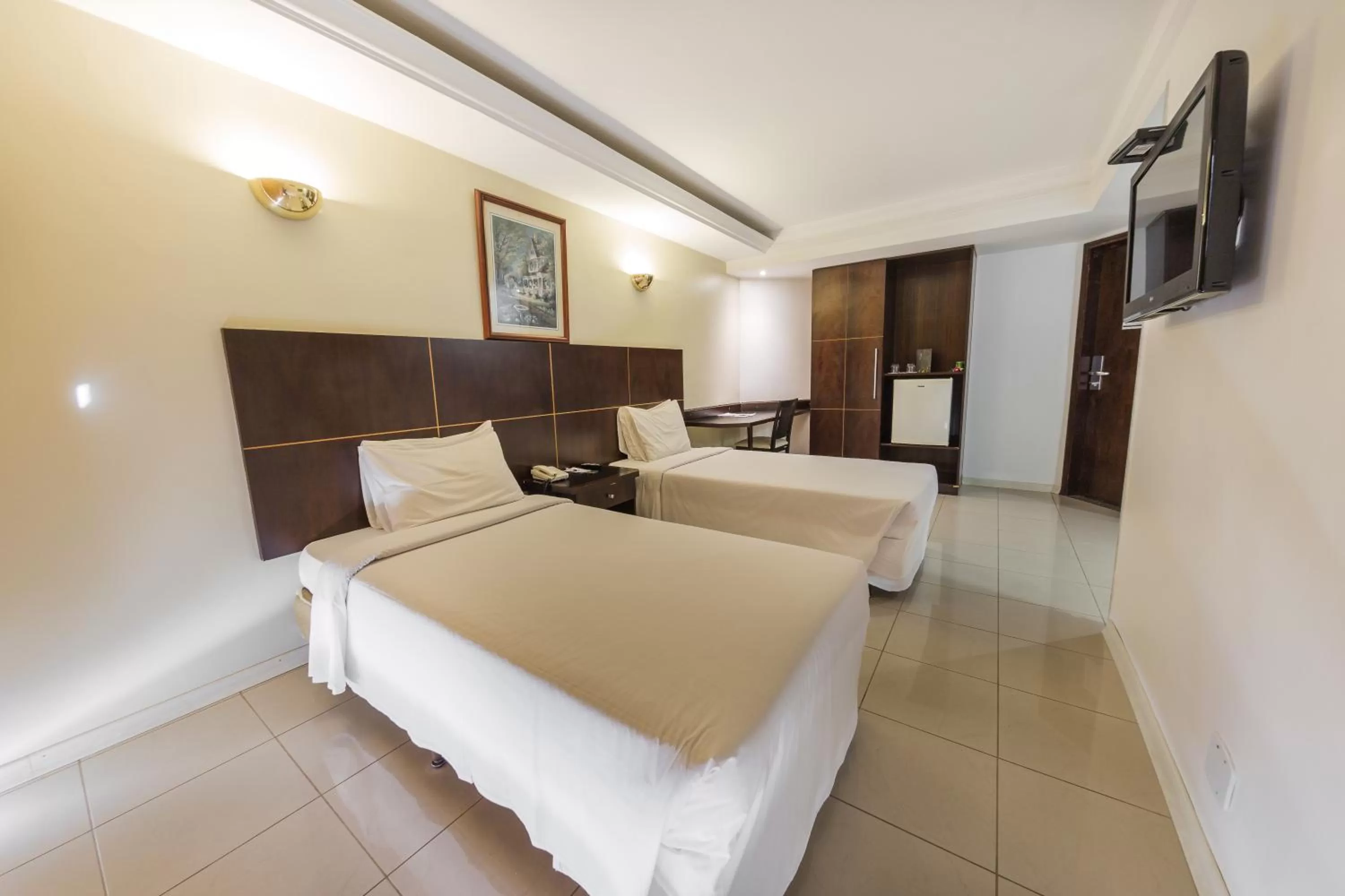 Bed in Phenícia Bittar Hotel