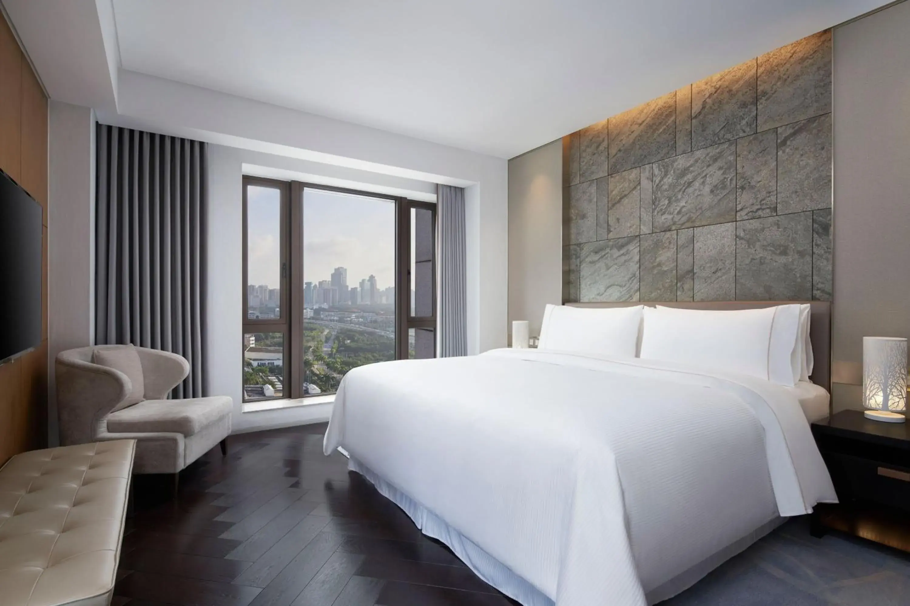 Bedroom, Bed in The Westin Haikou