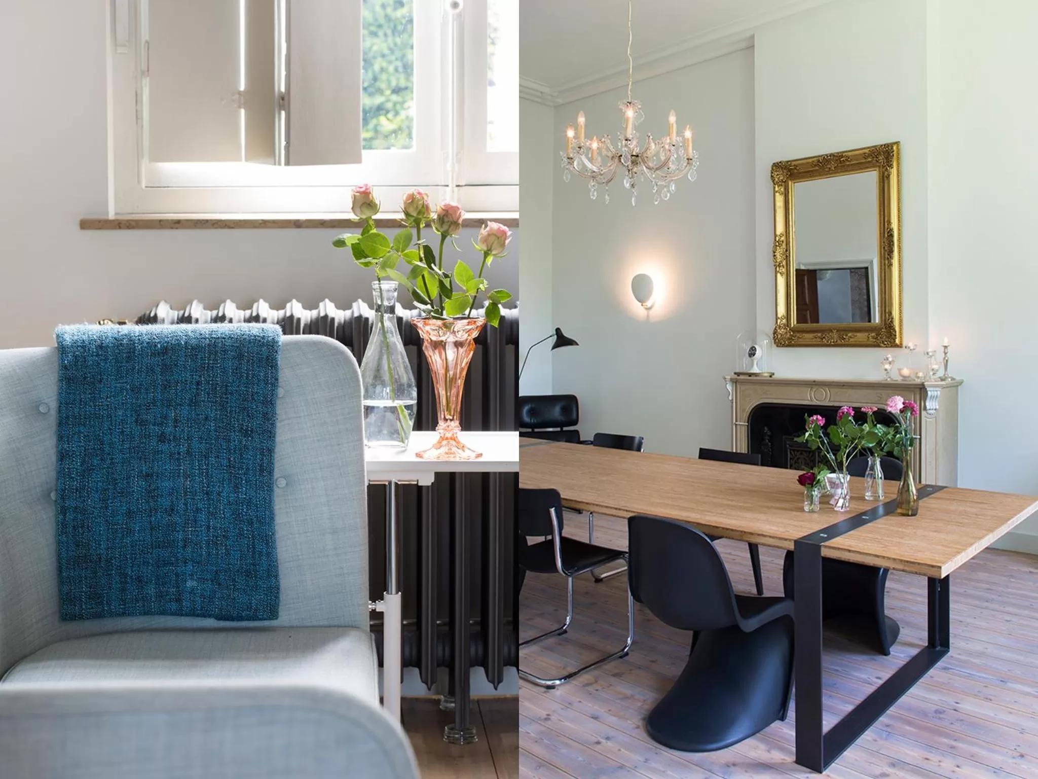 Living room in B&B Pastorie Balegem