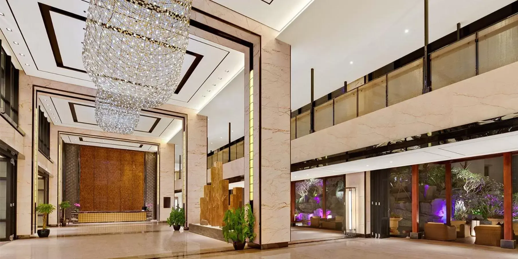 Property building, Lobby/Reception in Crowne Plaza Sanya City Center, an IHG Hotel