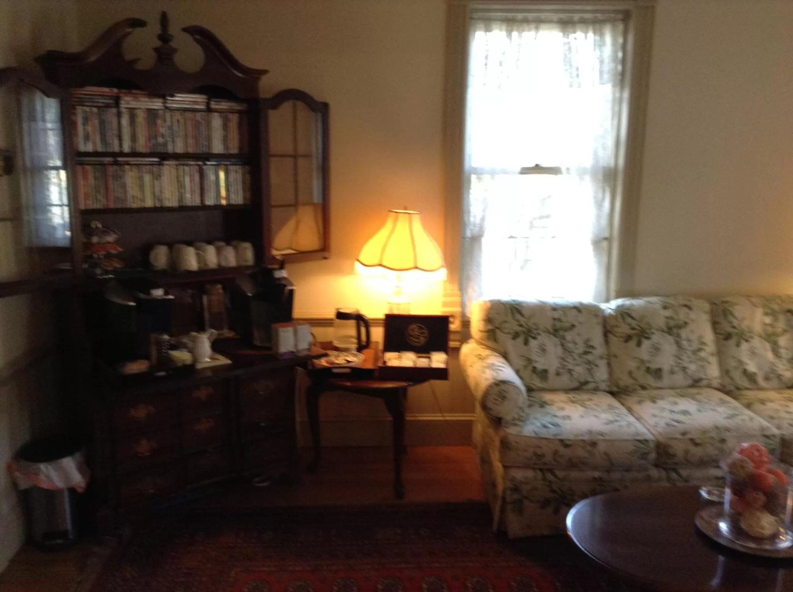 Decorative detail, Seating Area in Parsonage Inn Bed and Breakfast