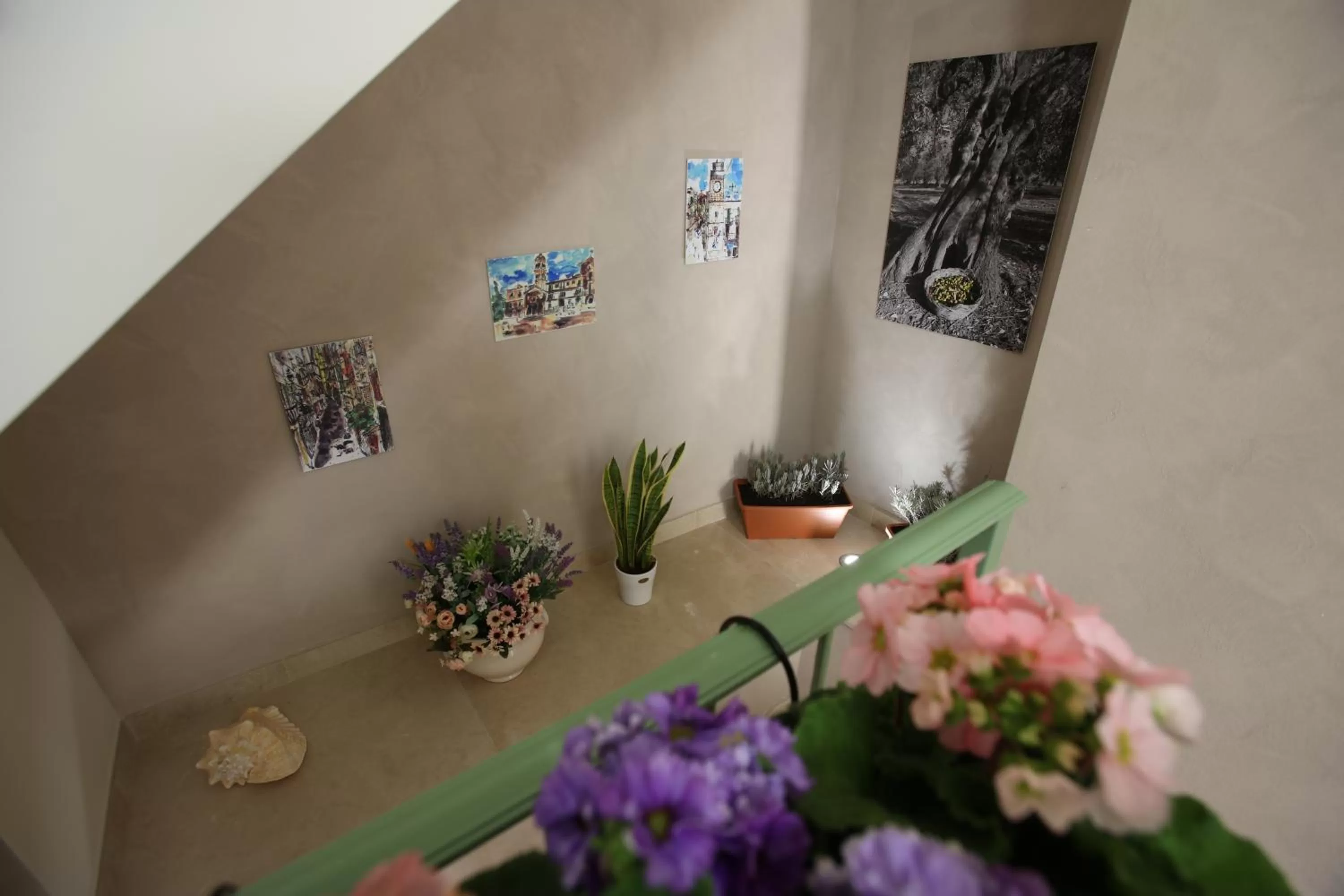 Decorative detail in B&B Casa Rubis