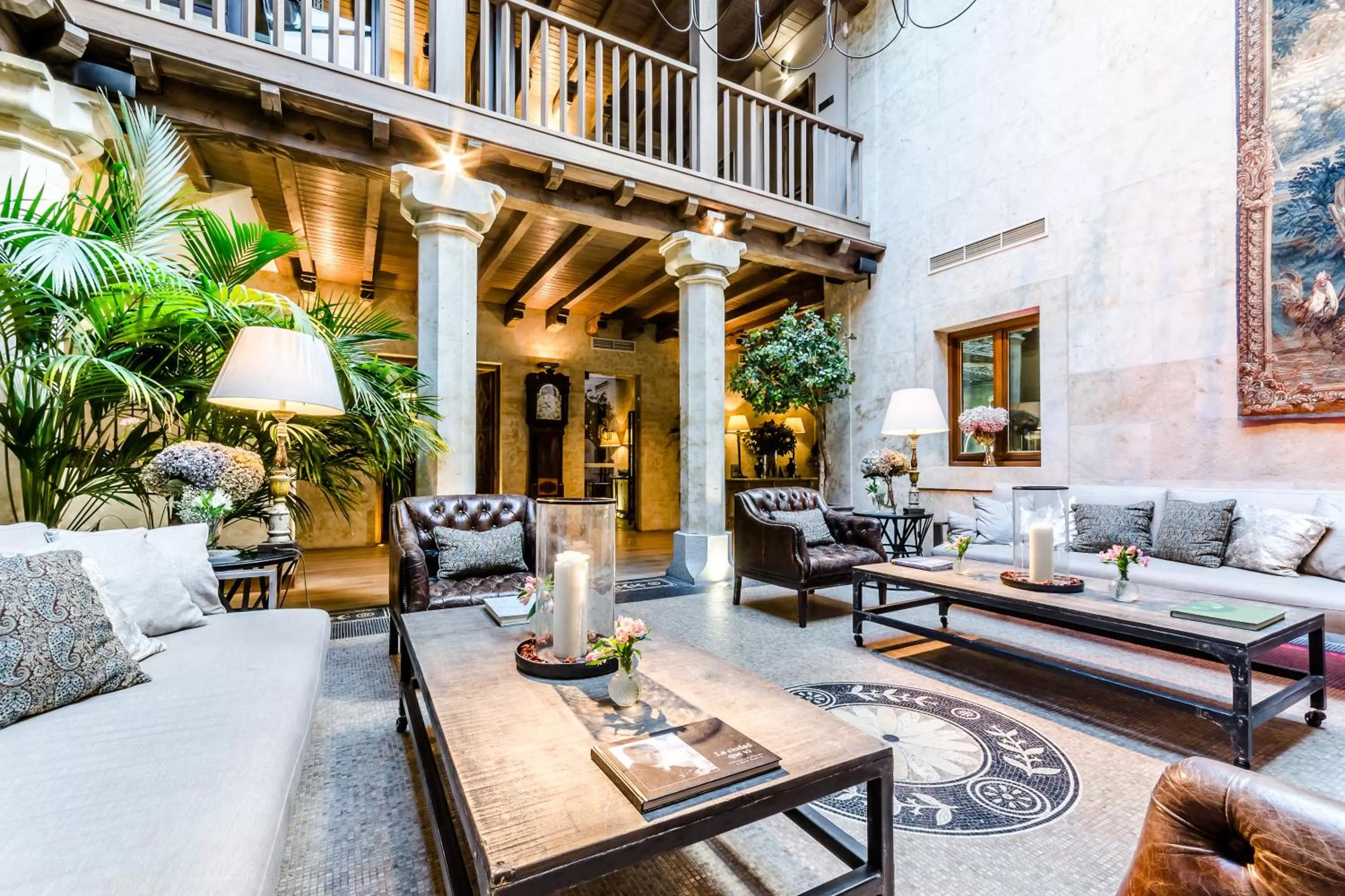 Patio in Grand Hotel Don Gregorio