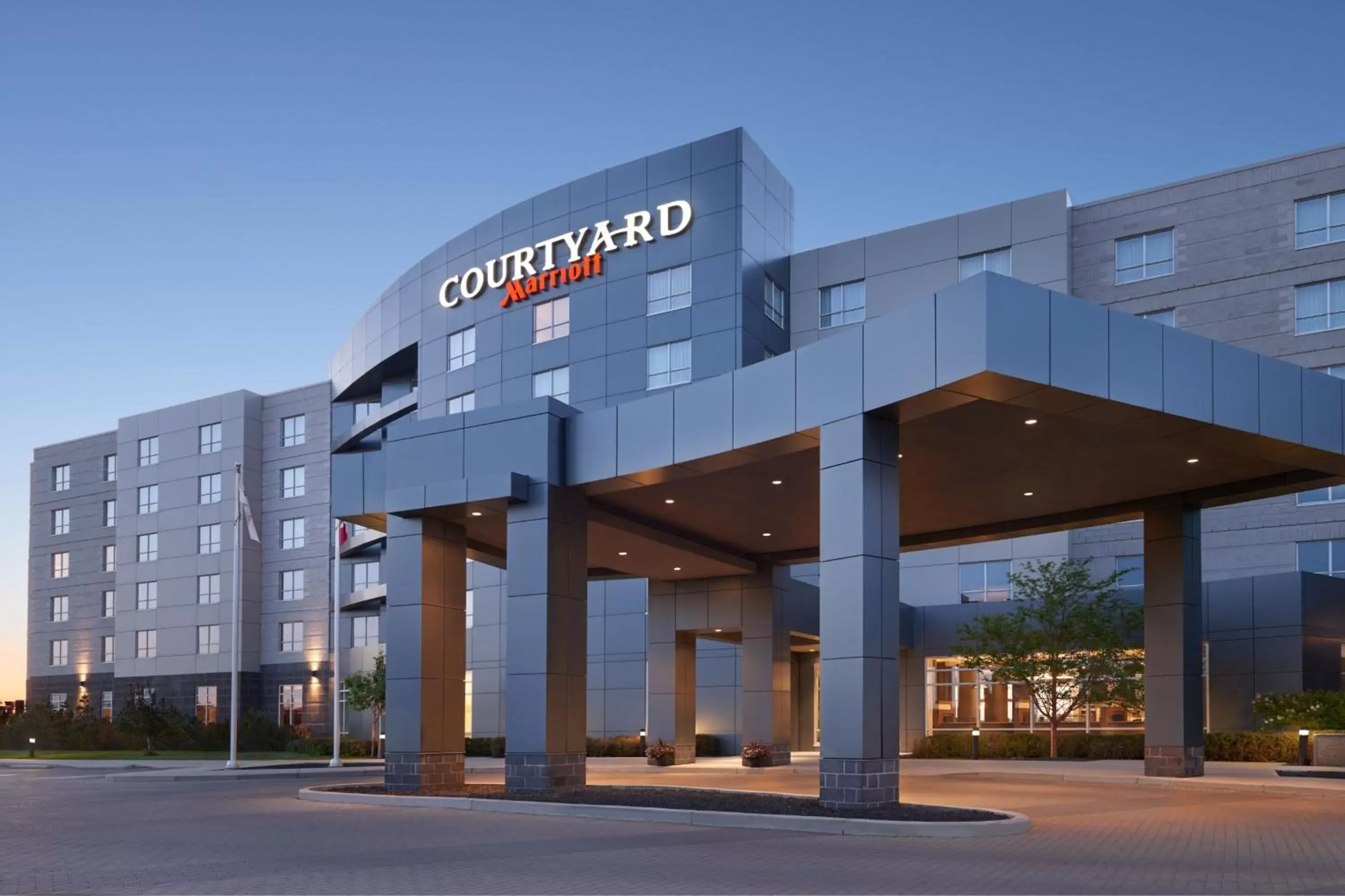 Property Building in Courtyard by Marriott Calgary Airport