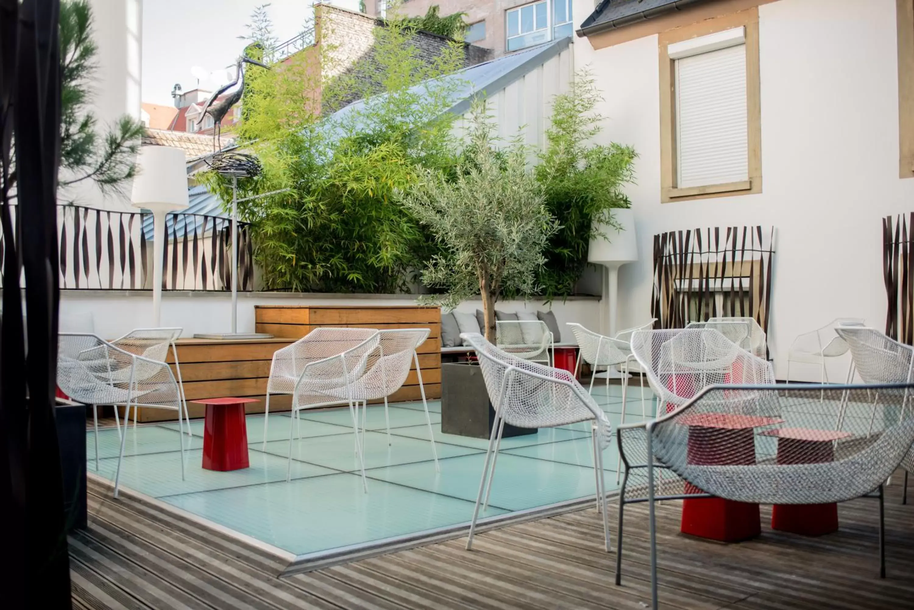 Patio, Balcony/Terrace in HANNONG Hotel & Wine Bar