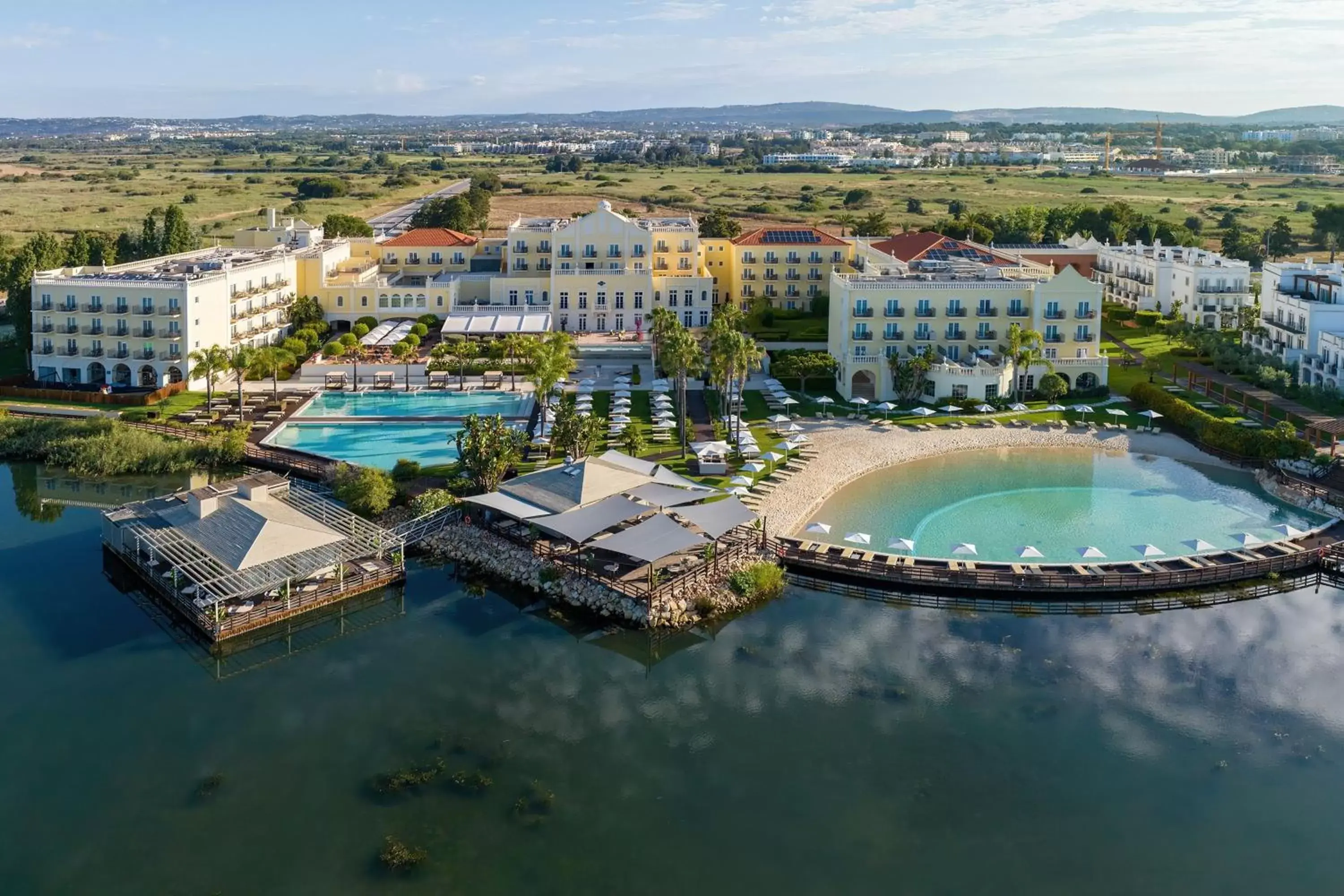 Property building, Bird's-eye View in Domes Lake Algarve, Autograph Collection