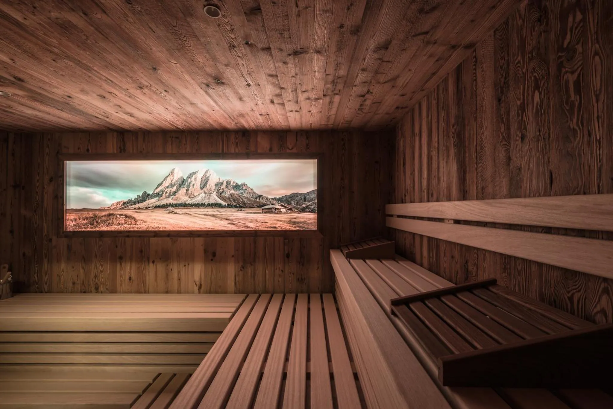 Sauna in Hotel B&B Feldmessner