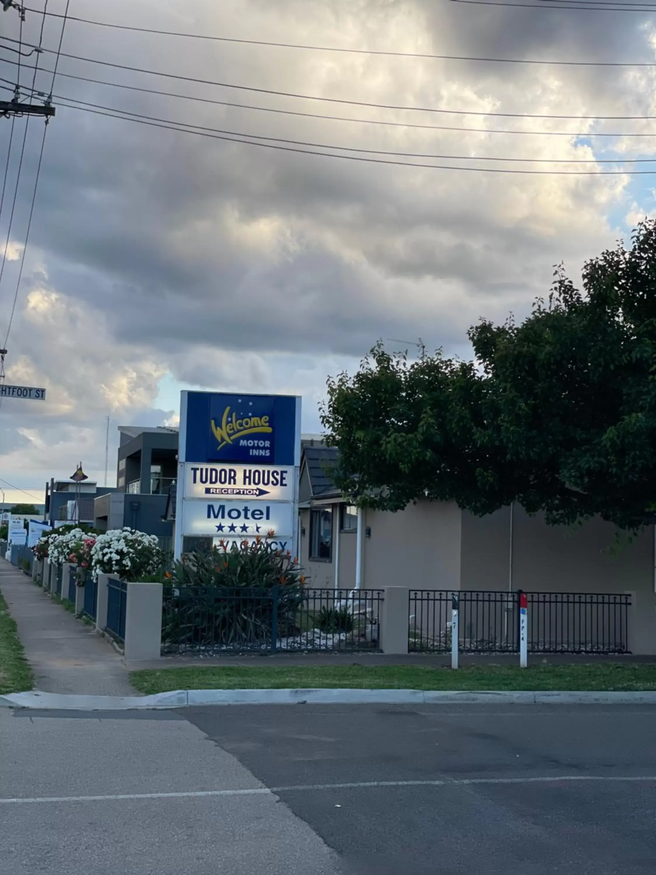 Property Building in Tudor House Motel