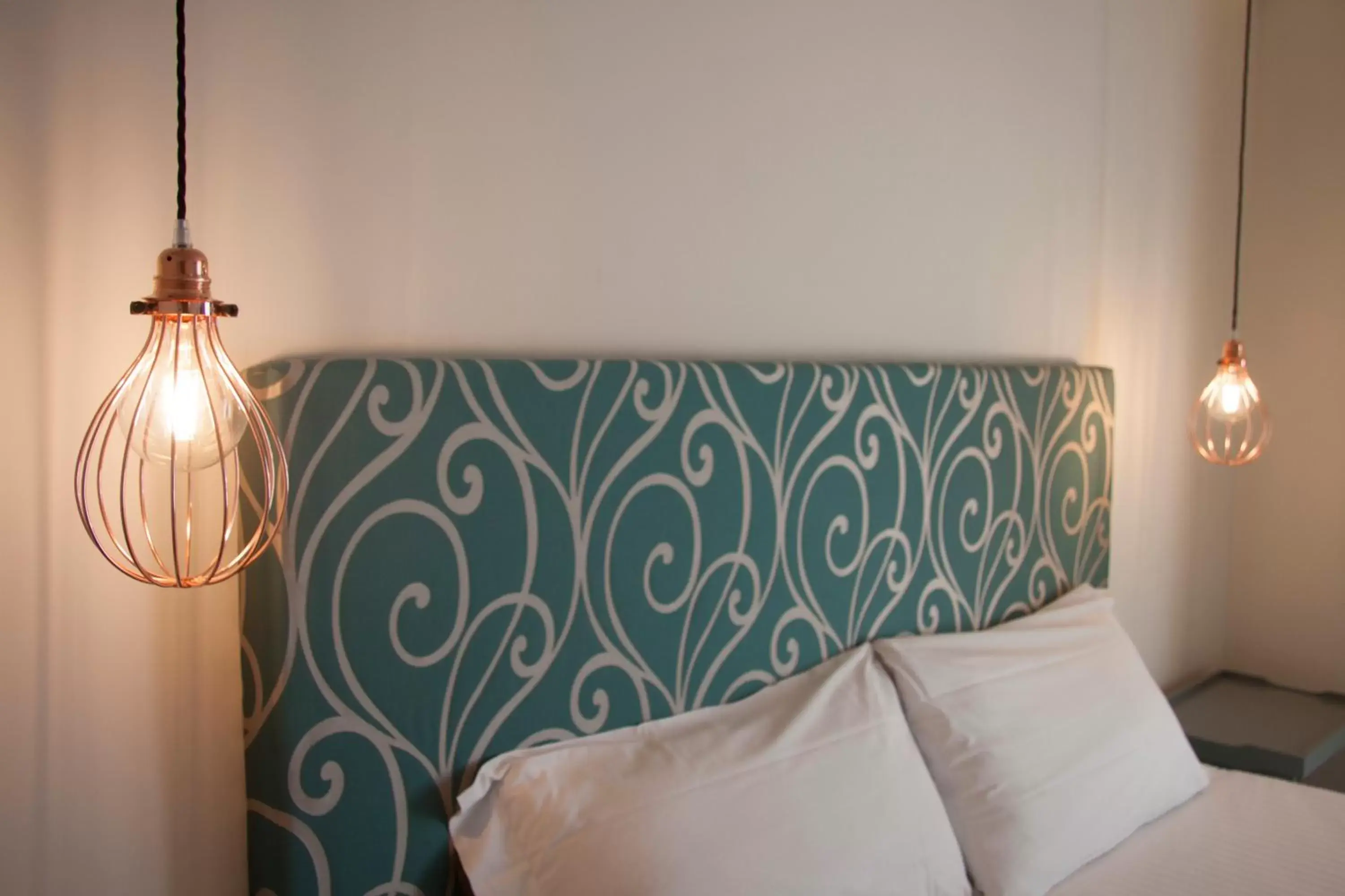Decorative detail, Bed in Hotel Berta