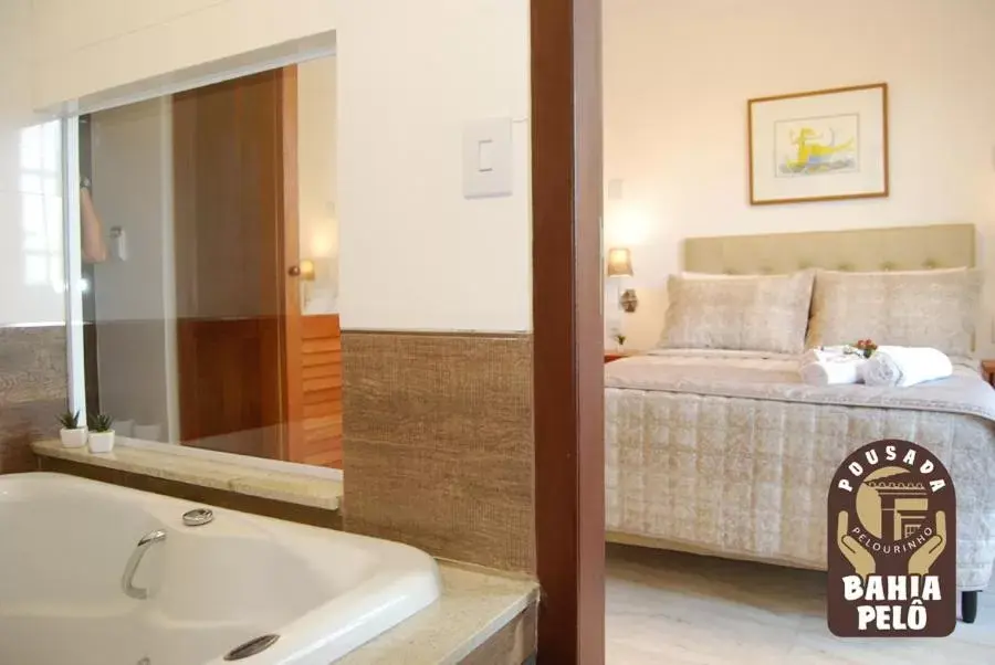 Double Room with Spa Bath in Pousada Bahia Pelô Double Room with Spa Bath in Pousada Bahia Pelô