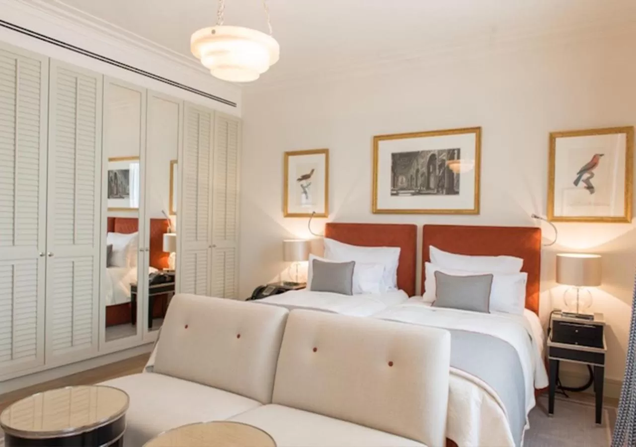 Photo of the whole room, Bed in Brenners Park Hotel & Spa, Oetker Hotels