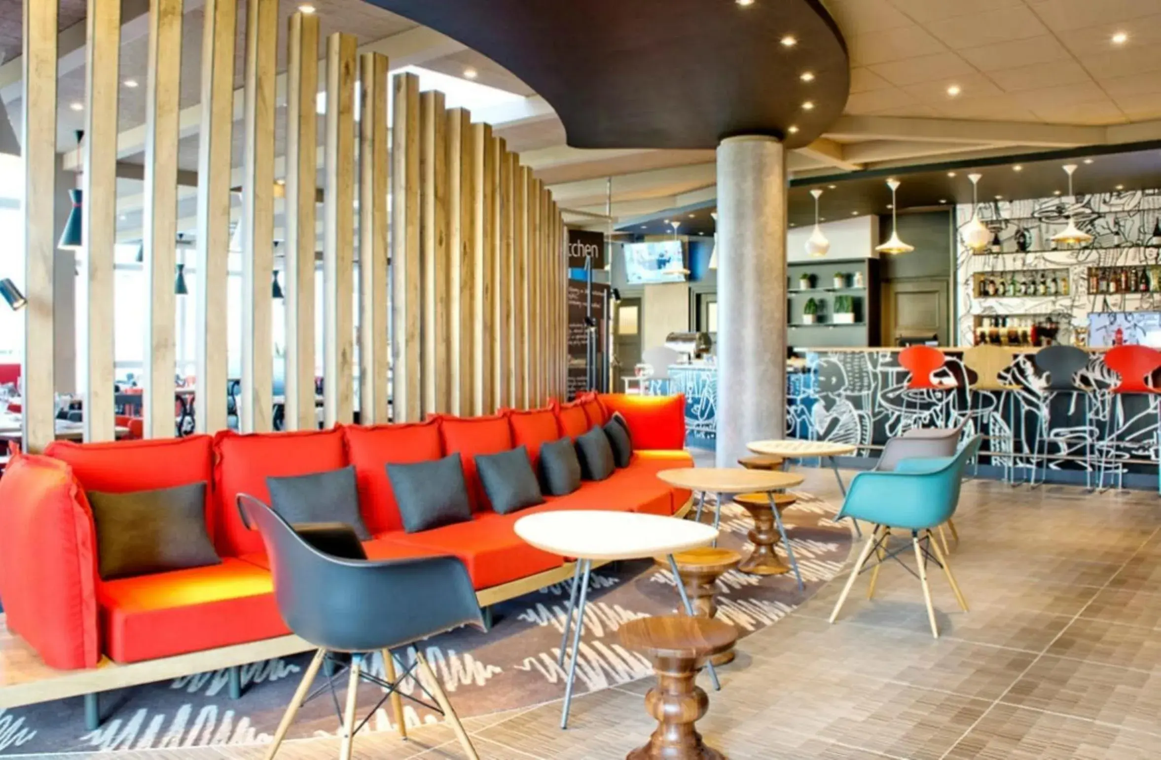 Lobby or reception, Lounge/Bar in Ibis Warszawa Ostrobramska