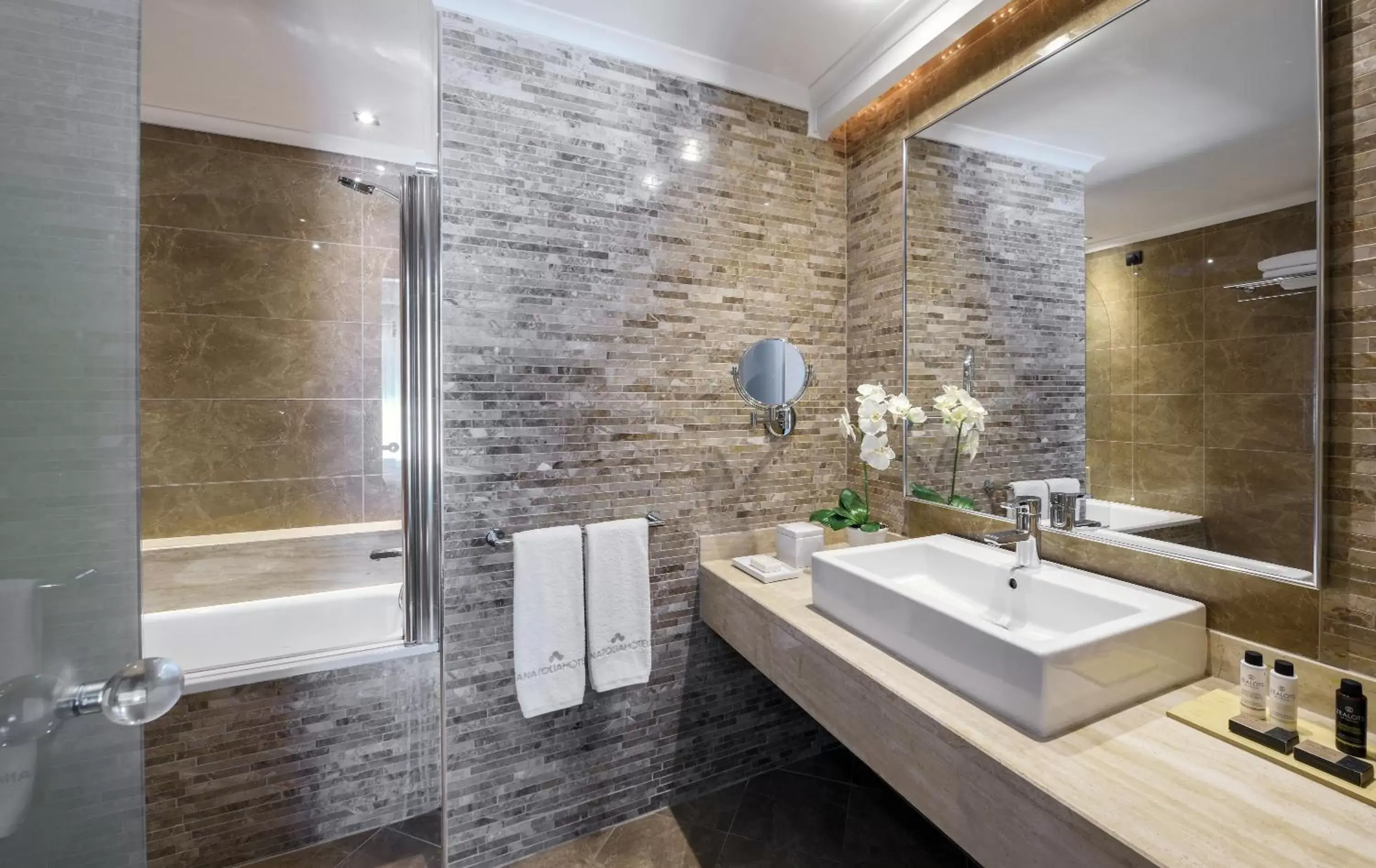 Shower, Bathroom in Anatolia Hotel