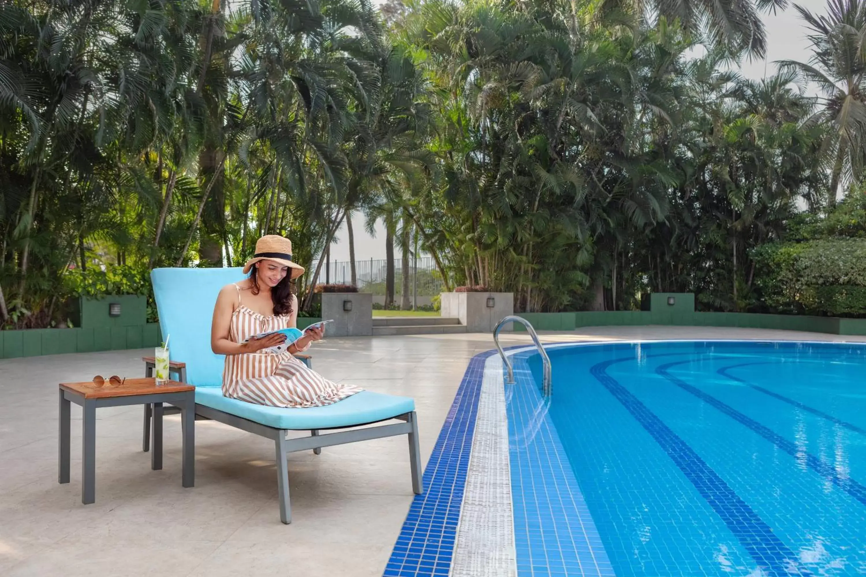 Swimming Pool in Surat Marriott Hotel