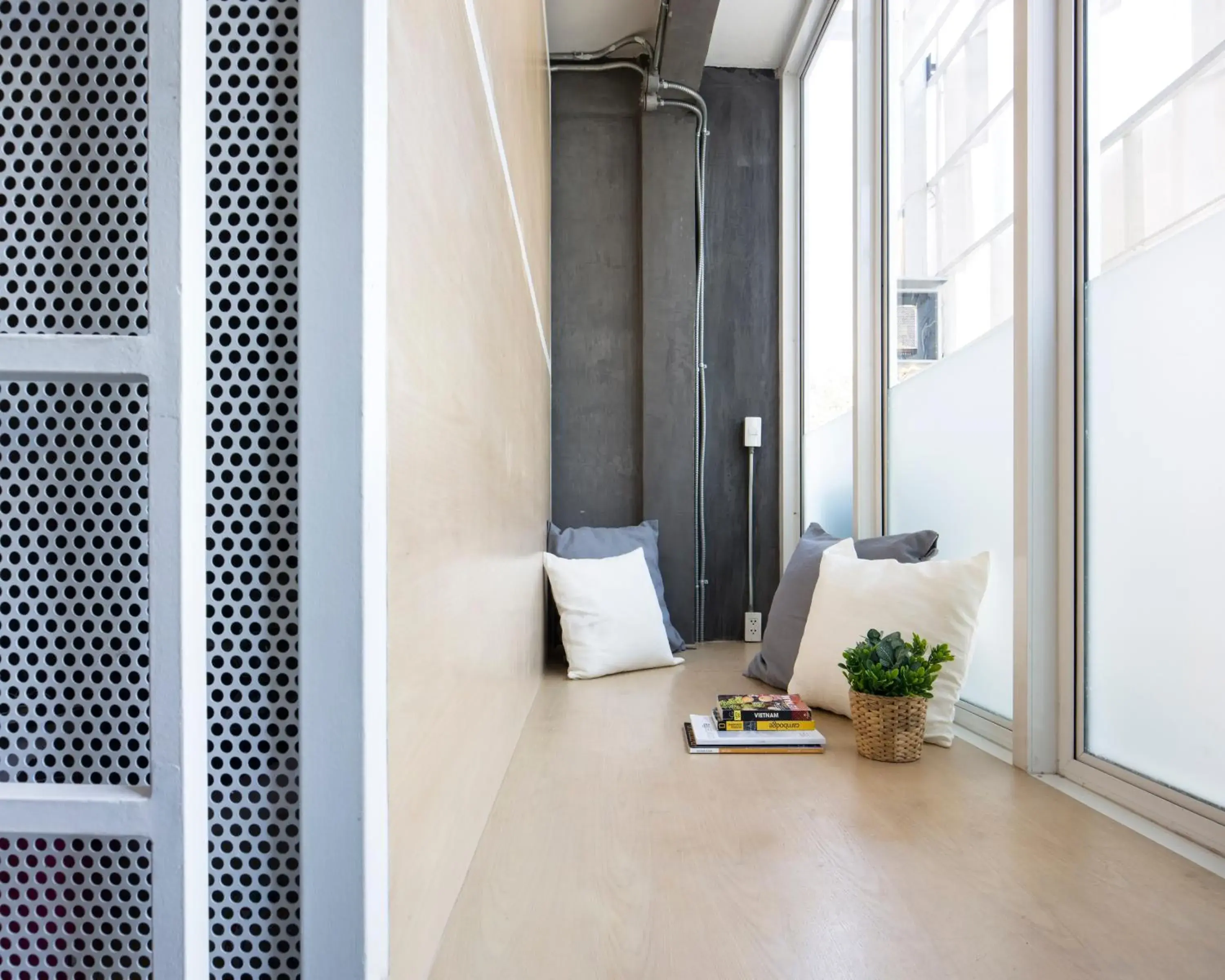 Seating area in On the Bed Hostel Seating area in On the Bed Hostel