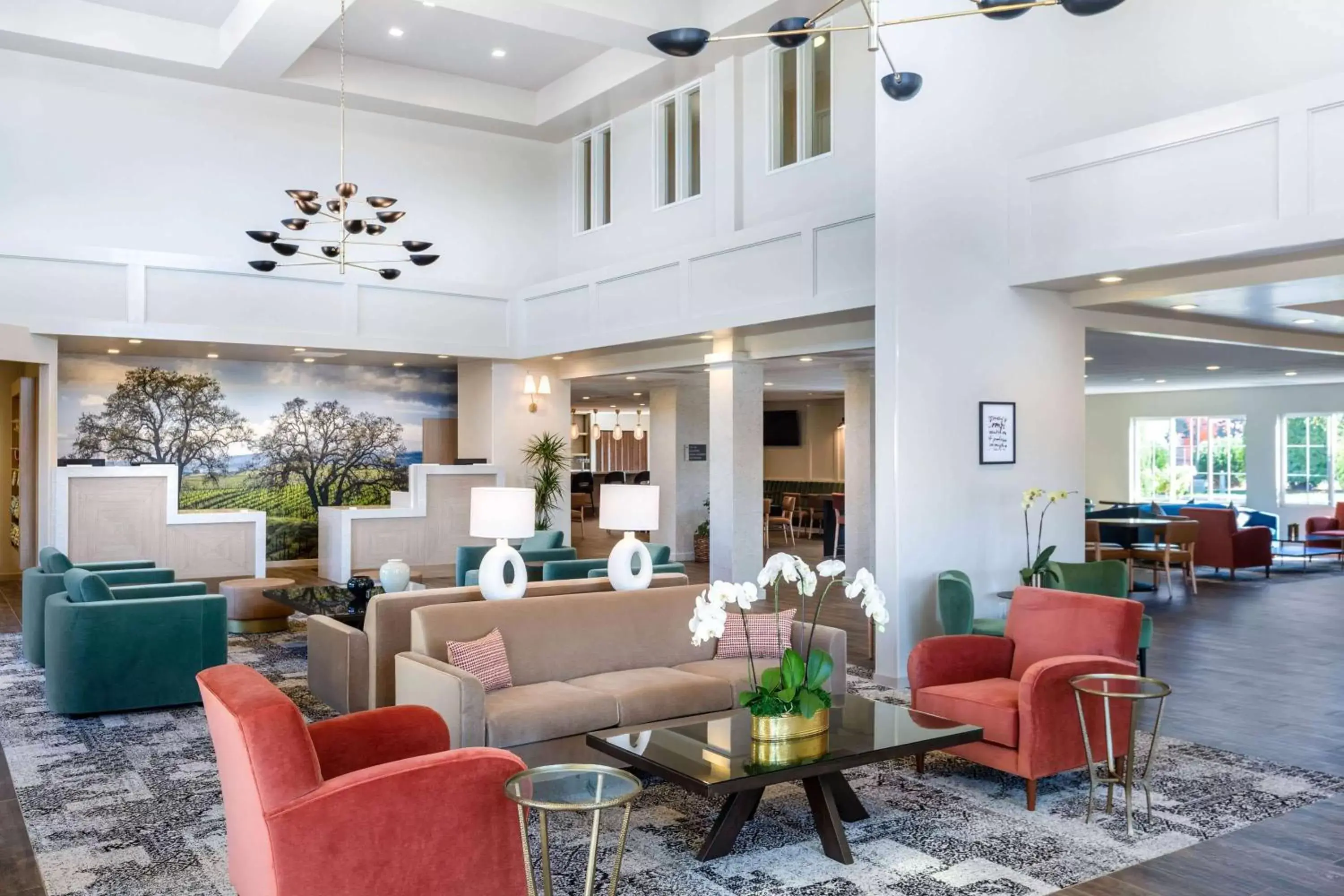 Lobby or reception, Lounge/Bar in La Quinta by Wyndham Paso Robles