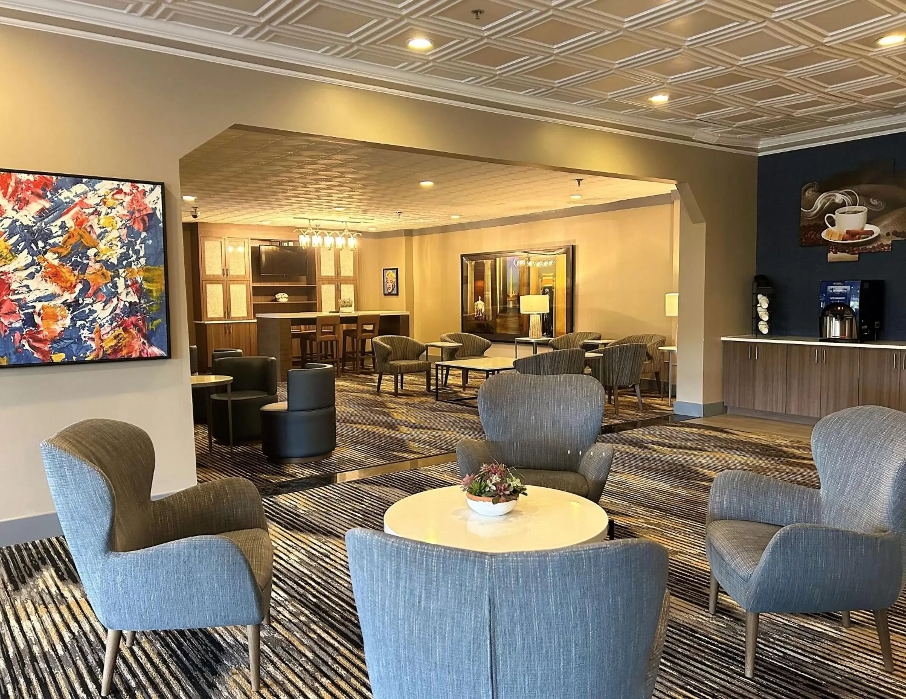 Lobby or reception, Lounge/Bar in Best Western Premier Rockville Hotel & Suites
