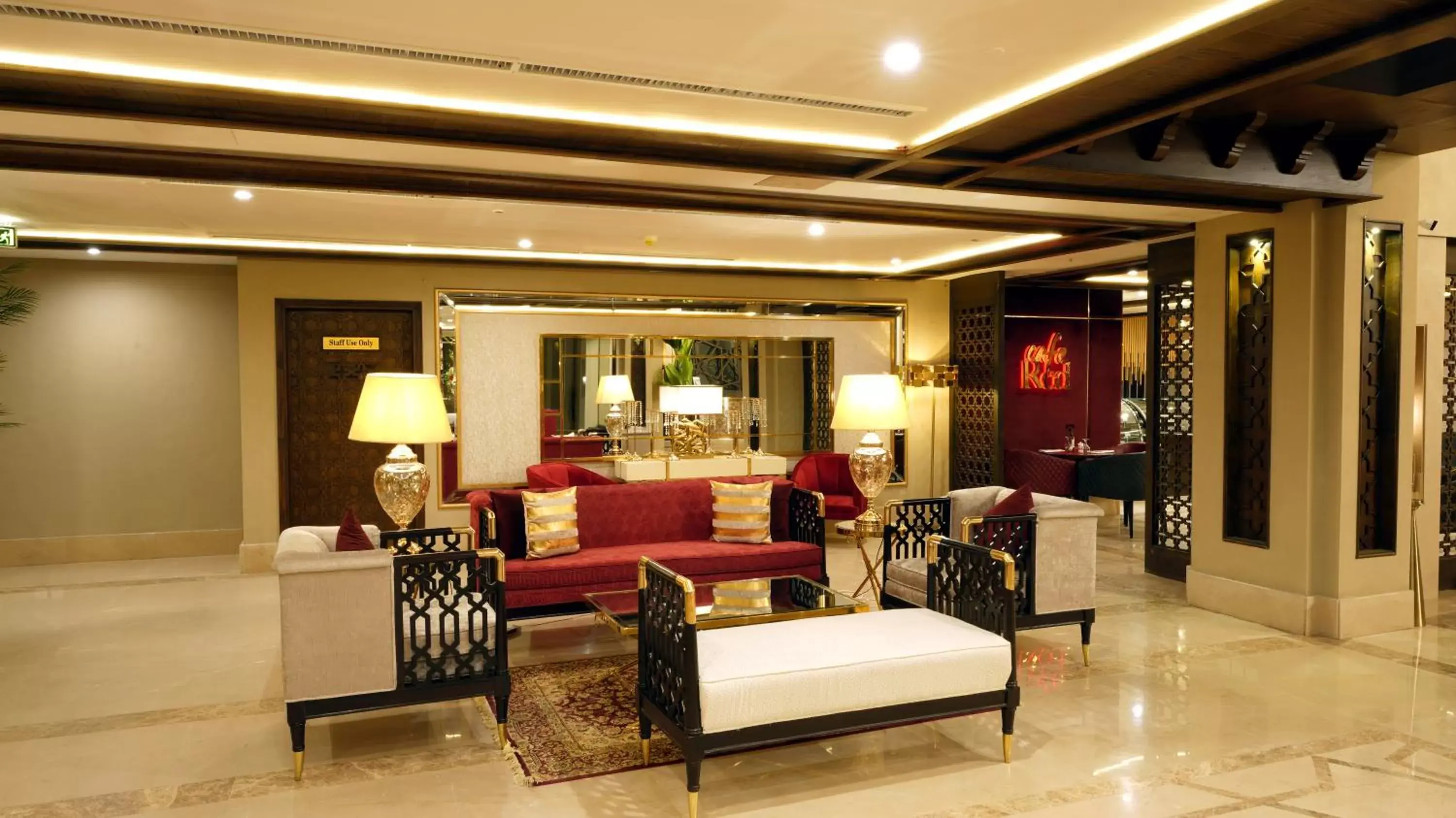 Lobby or reception, Seating Area in Ramada by Wyndham Lahore Gulberg II