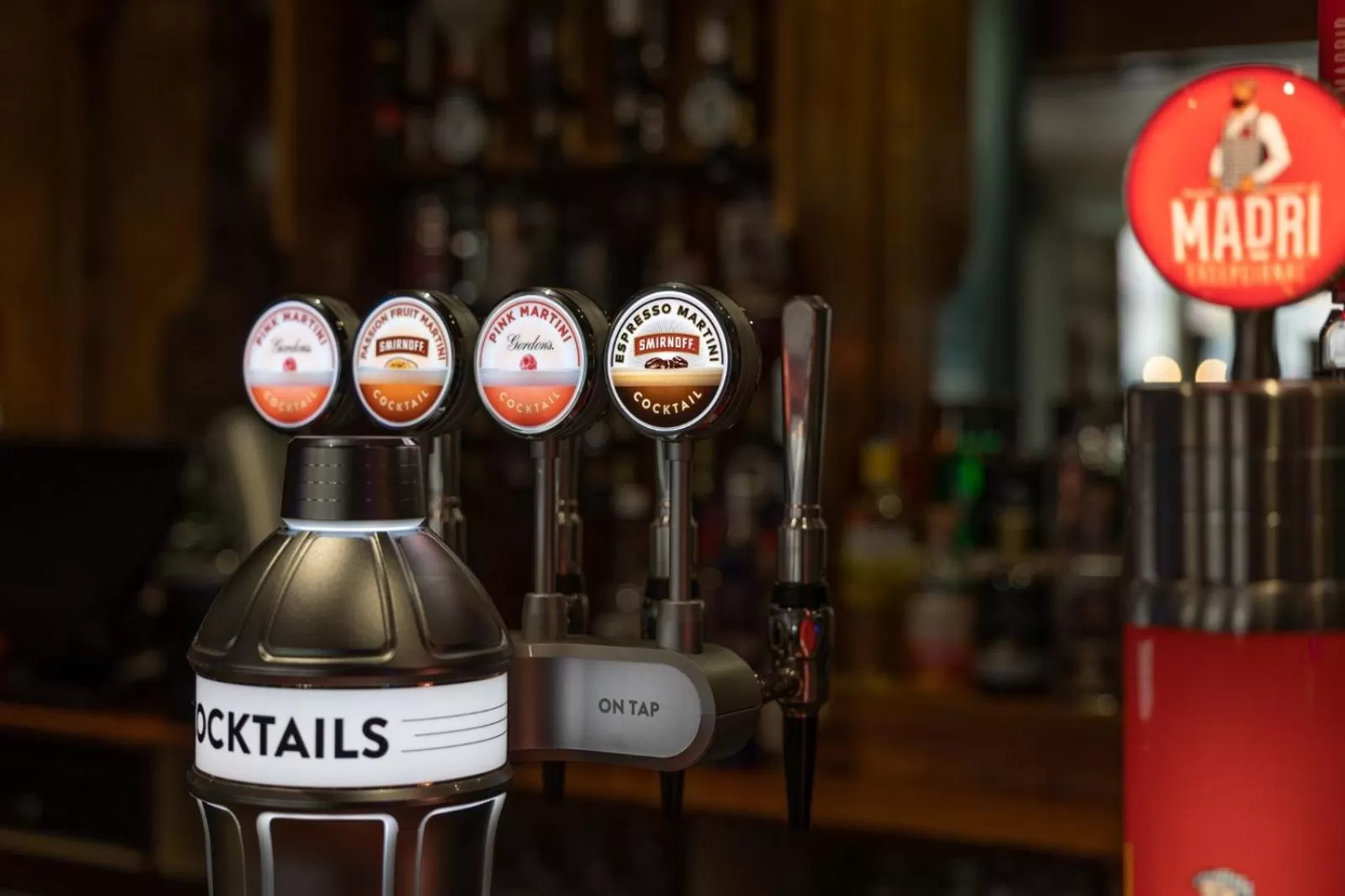 Drinks in Castle Hotel Haverfordwest