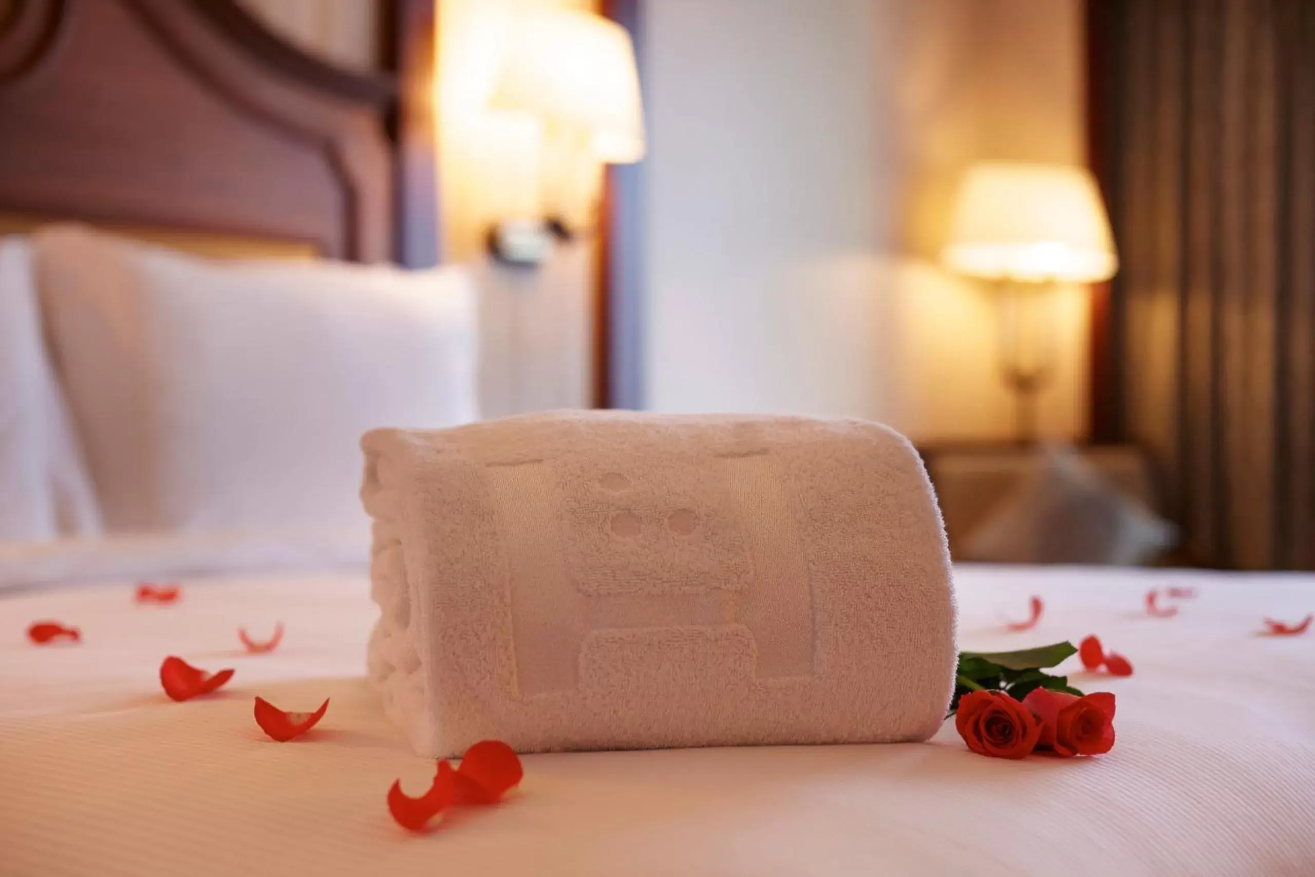 Decorative detail, Bed in Hablis Chennai Decorative detail, Bed in Hablis Chennai