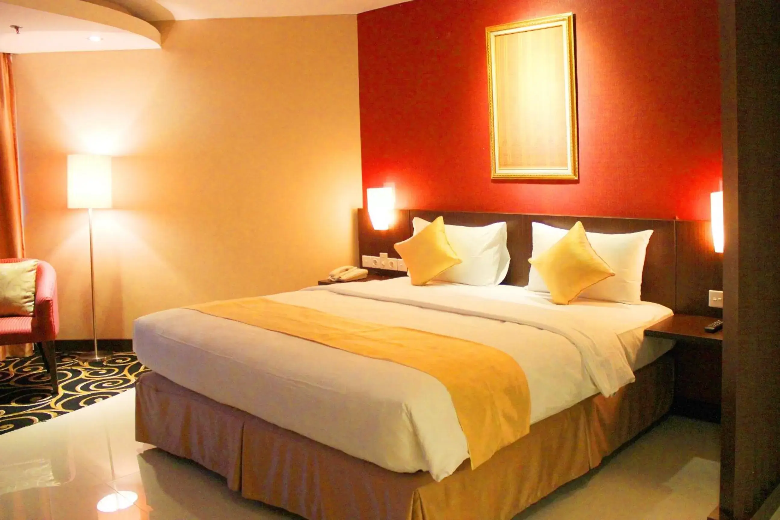 Bed in Balairung Hotel Jakarta