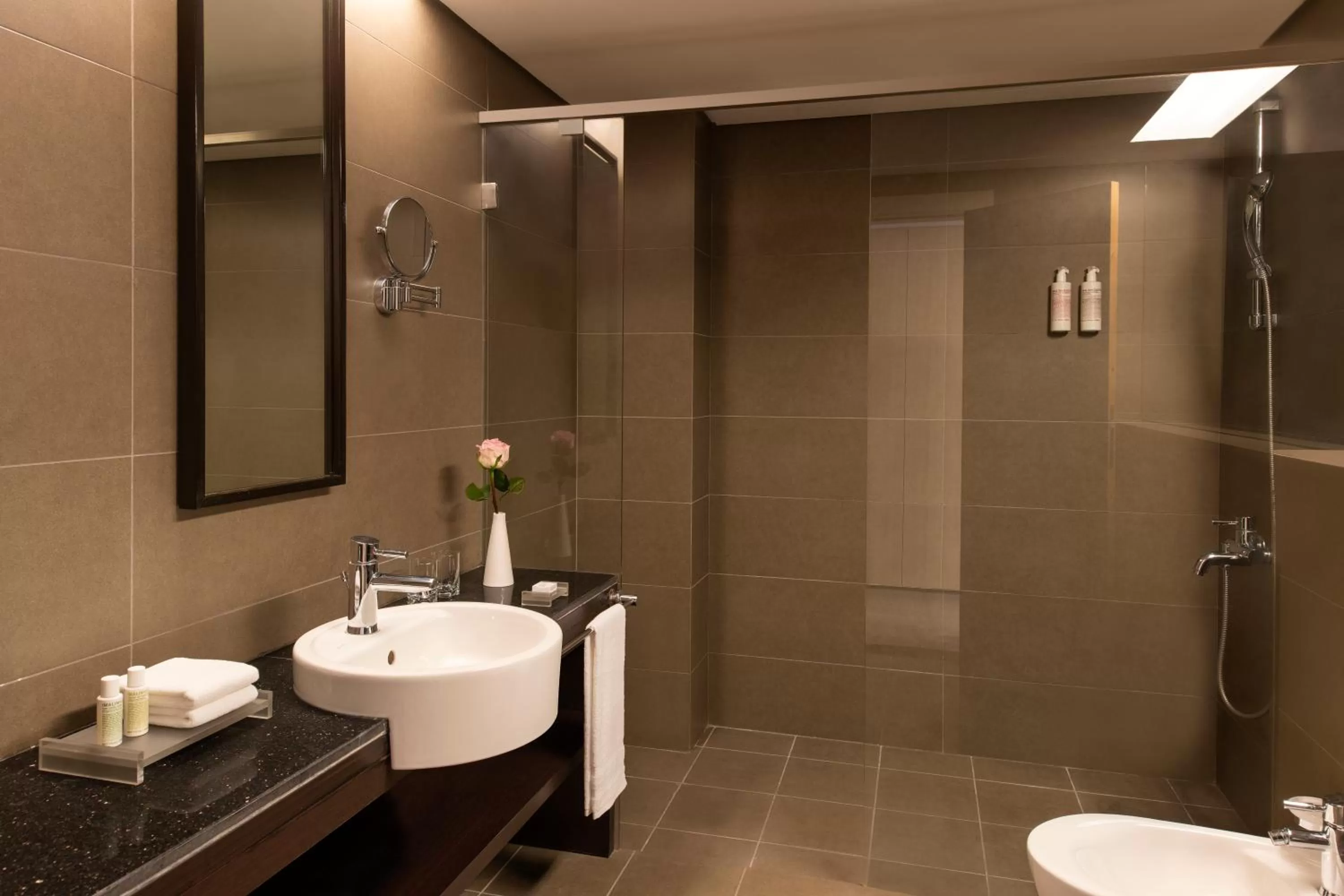 Shower in Bristoria Hotel Erbil