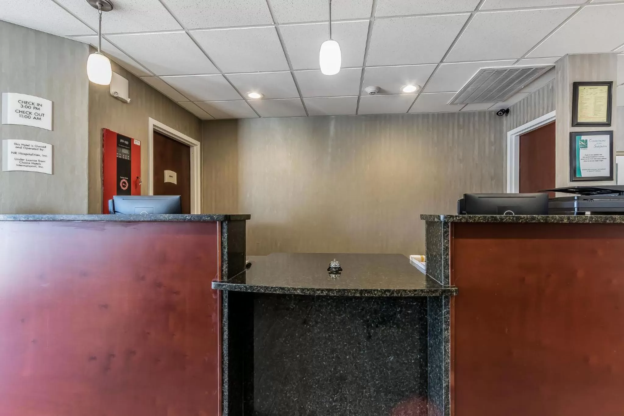 Lobby or reception in Quality Inn Pleasant View