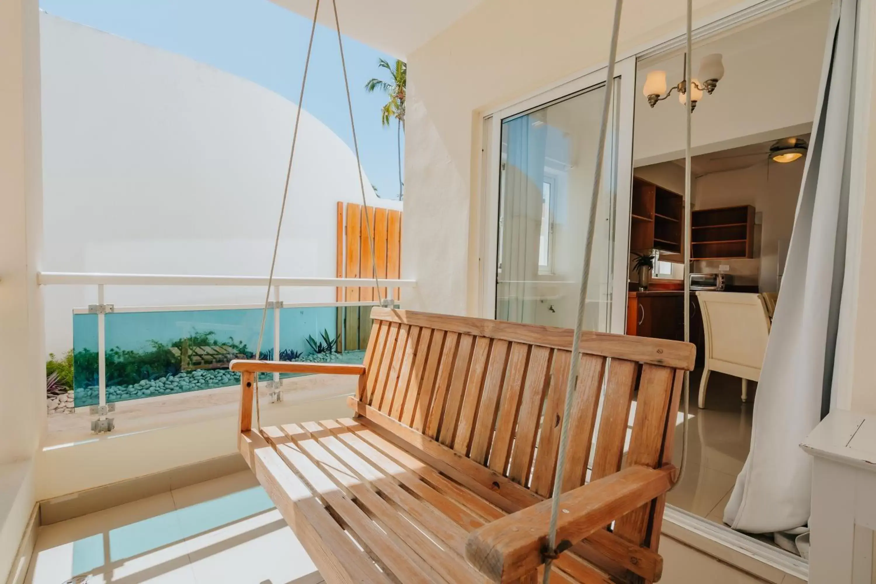 Balcony/Terrace in Green Coast Beach Hotel