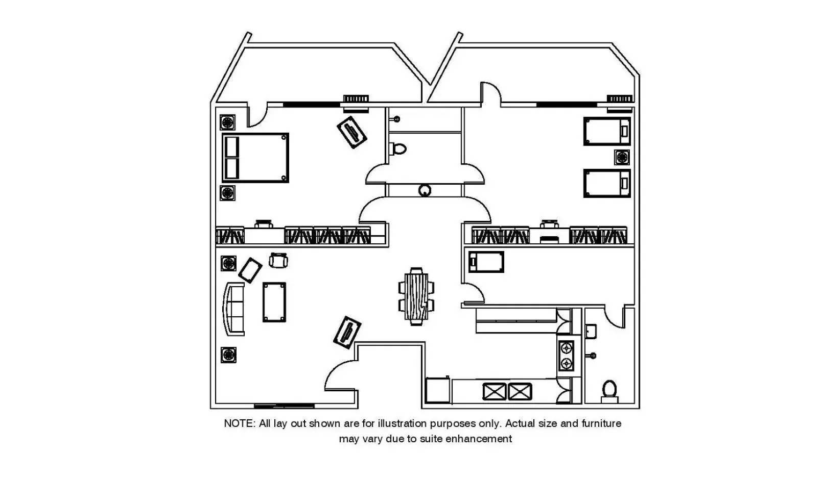 Other, Floor Plan in Copacabana Apartment Hotel