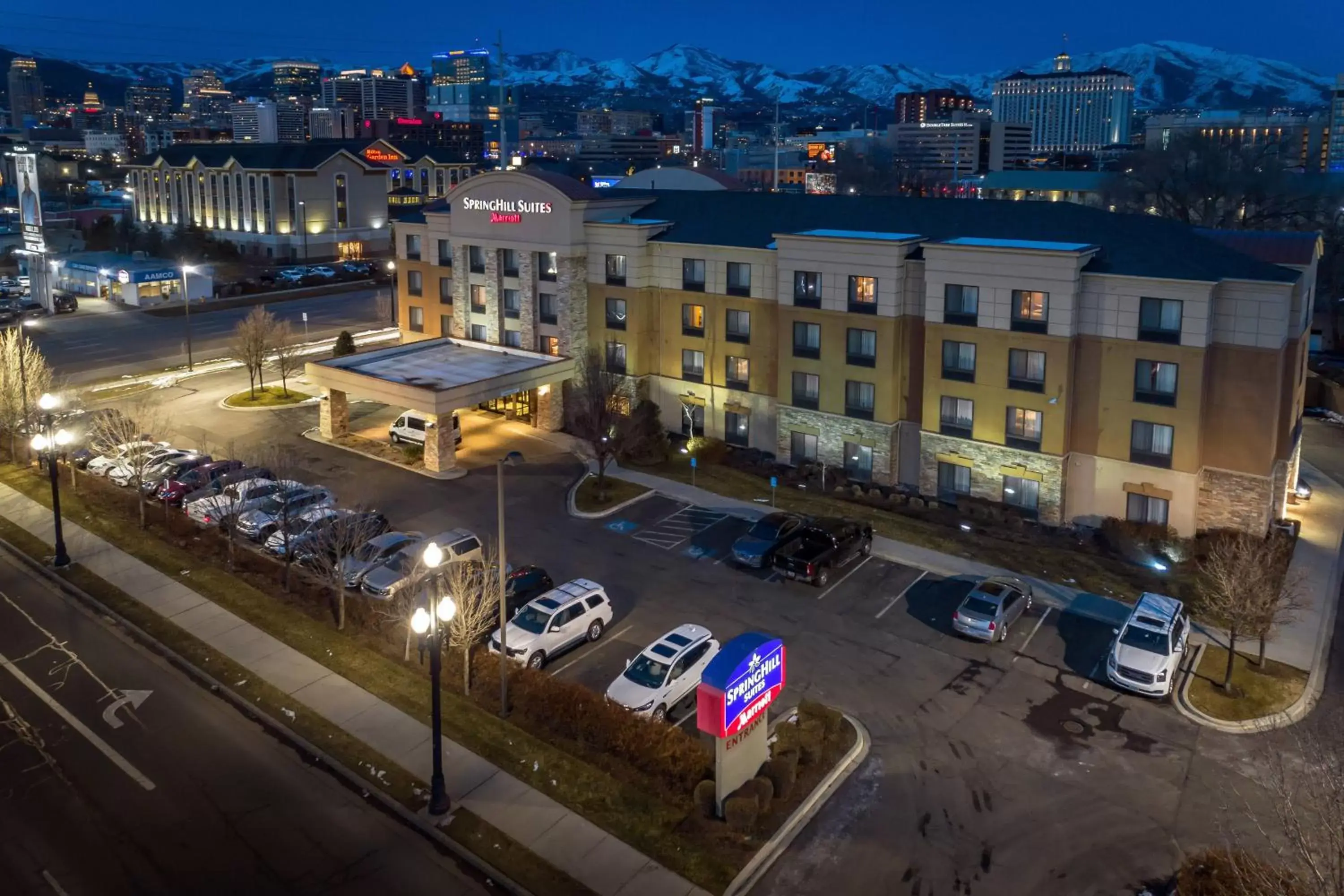 Property building in SpringHill Suites by Marriott Salt Lake City Downtown