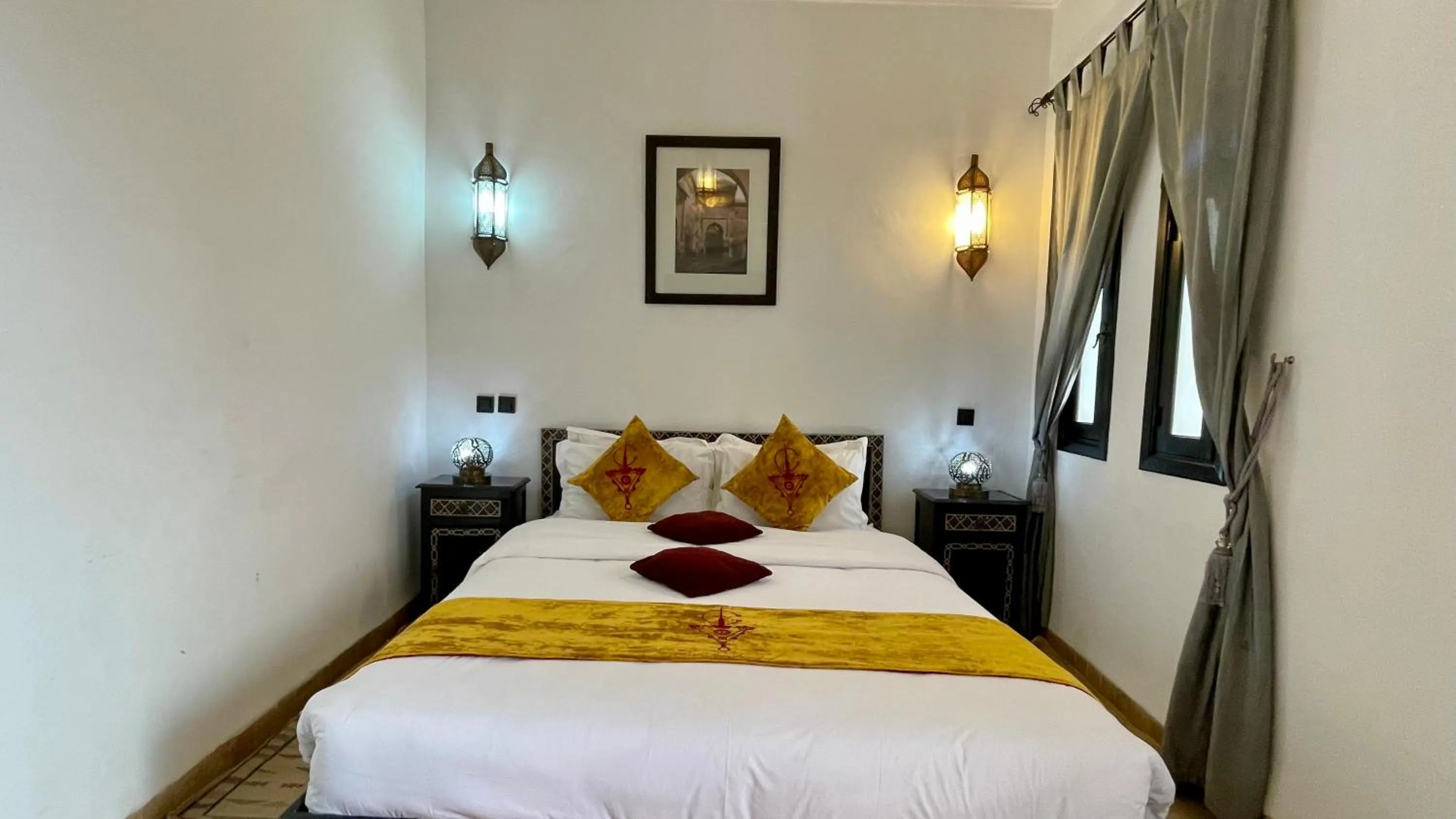 Bedroom in Riad Dar Foundouk and Spa