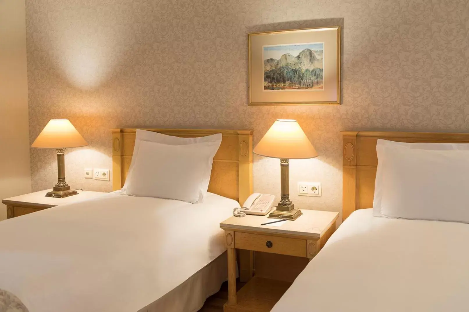 Decorative detail, Bed in Zorlu Grand Hotel Trabzon